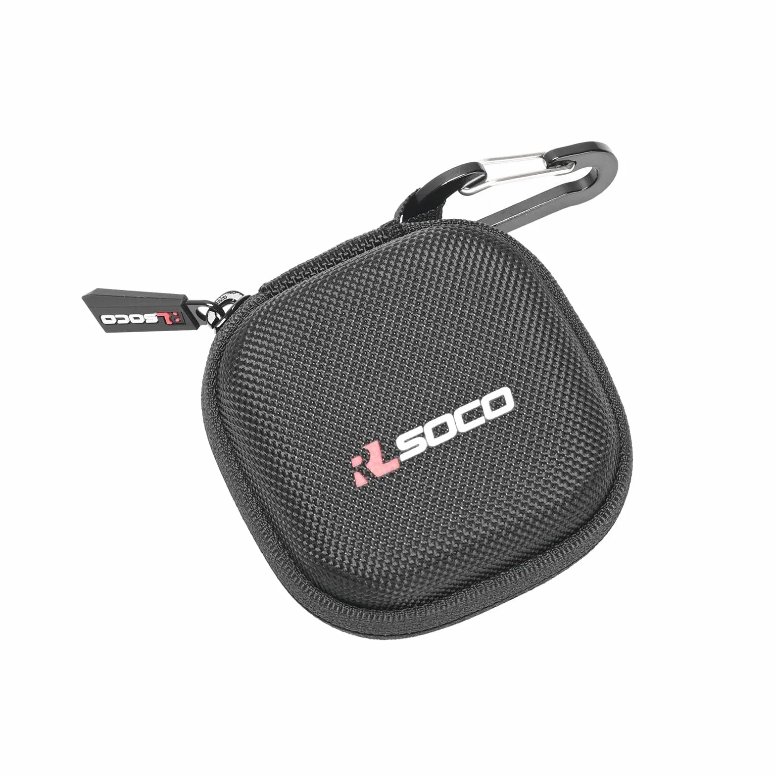 RLSOCO Etui do SHOKZ NOWE OpenFit 2+/2/OpenFit Air Słuchawki Otwarte | ochronna osłona zderzaka z karabińczykiem,Wodoodporny, Odporny na wstrząsy, Pyłoszczelny(Tylko Etui) - czarny