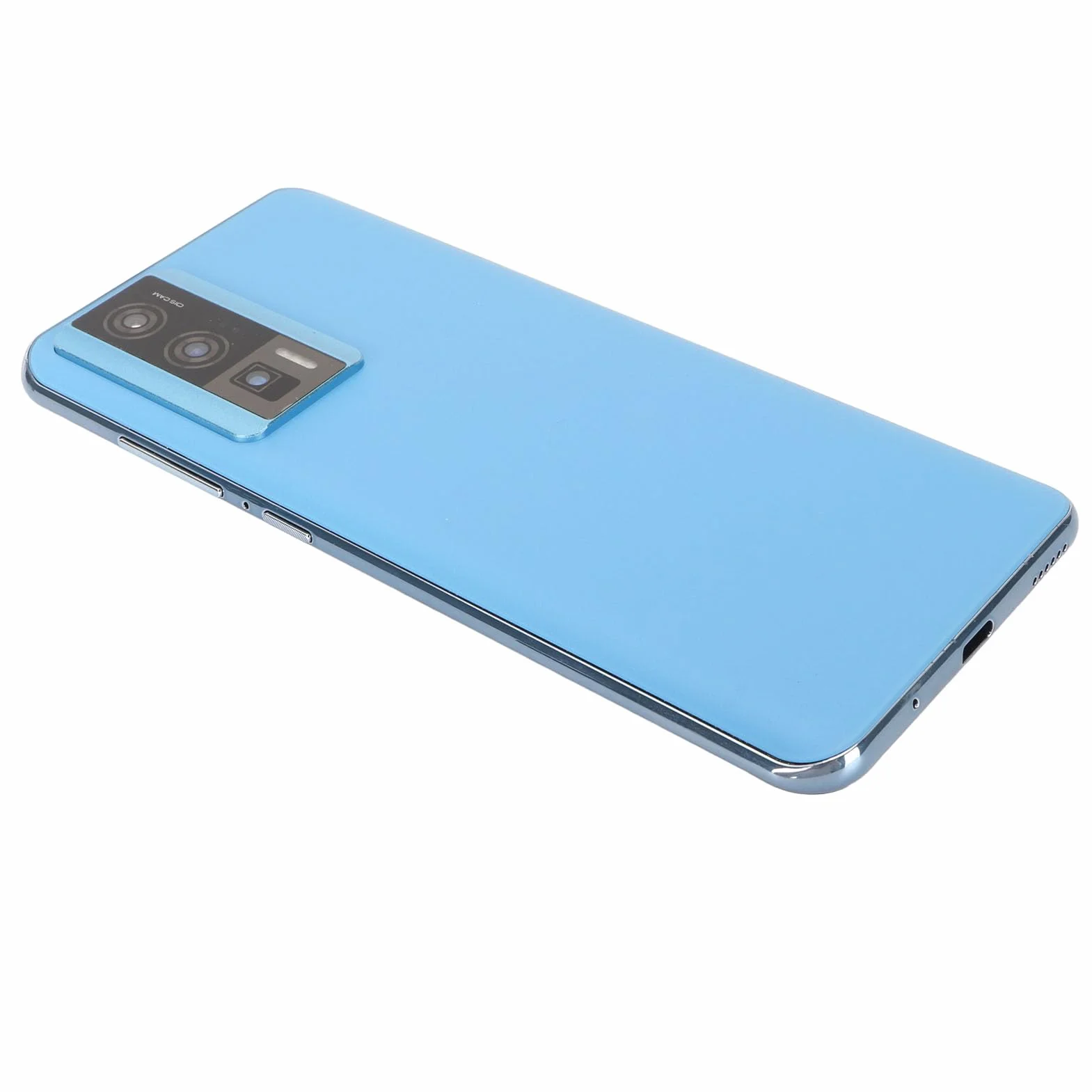 Odblokowany Smartfon, Wyświetlacz HD o Przekątnej 6,54 Cala, 8 GB RAM 256 GB ROM, Octa Core, Aparat 32 MP, Odblokowanie twarzą 16 MP,12, GPS, 4G 5G WIFI, Trwała Bateria (BLUE)