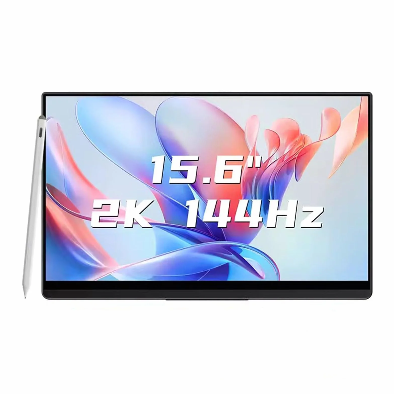 Monitor przenośny 15.6-calowy ekran zewnętrzny telefonu komórkowego IPS 2K 144HZ Wielofunkcyjny ekran dotykowy Dodatkowy ekran laptopa Monitor maszyny do gier Monitor zewnętrzny