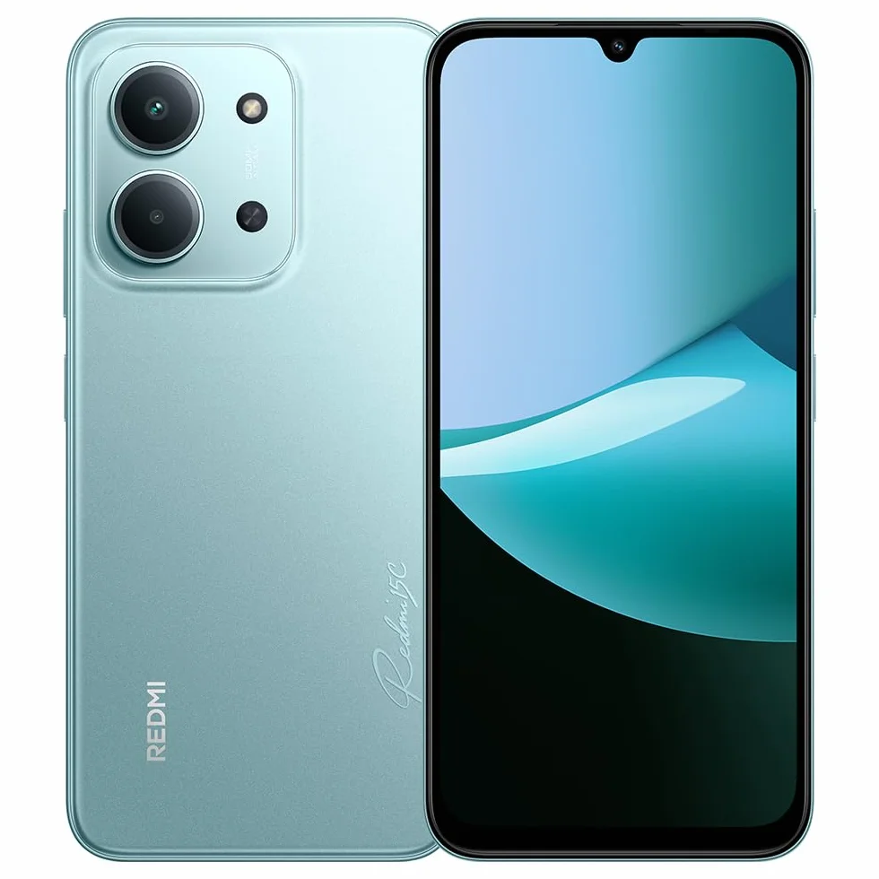 XIAOMI Smartfon Redmi 15C 4G NFC, 6,9", zielony, 8 GB + 256 GB, 6000 mAh, podwójny system Dual Standby Dual Camera AI 50 MP, ładowanie Turbo 33 W, bez ładowarki