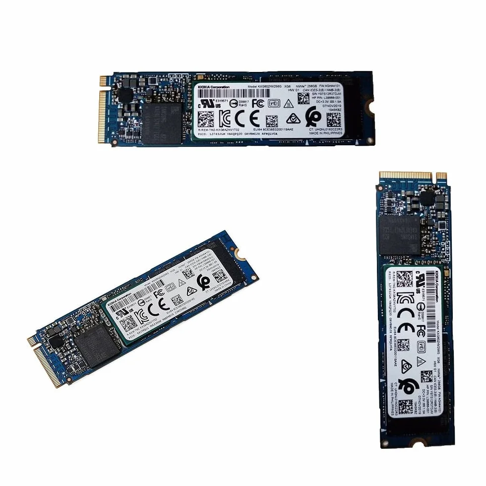 Kioxia KXG60ZNV256G Client SSD 256GB NVMe/PCIe M.2 2280