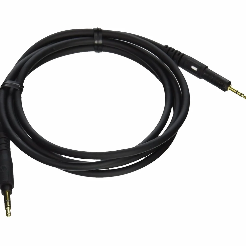 Audio-Technica Kabel spiralny HP-CC, część zamienna do kasku z serii M, krótki kabel, czarny