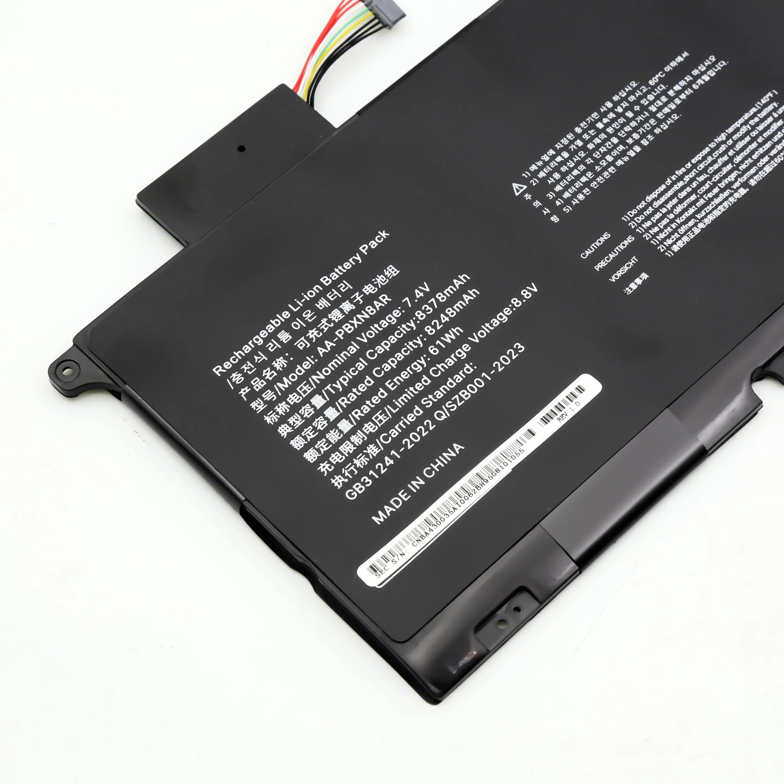BLESYS AA-PBXN8AR Baterie do Samsung NP900X NP900X4 NP900X4B NP900X4C NP900X4D Series NP900X4C-A01IT Laptop - 7.4V 61Wh