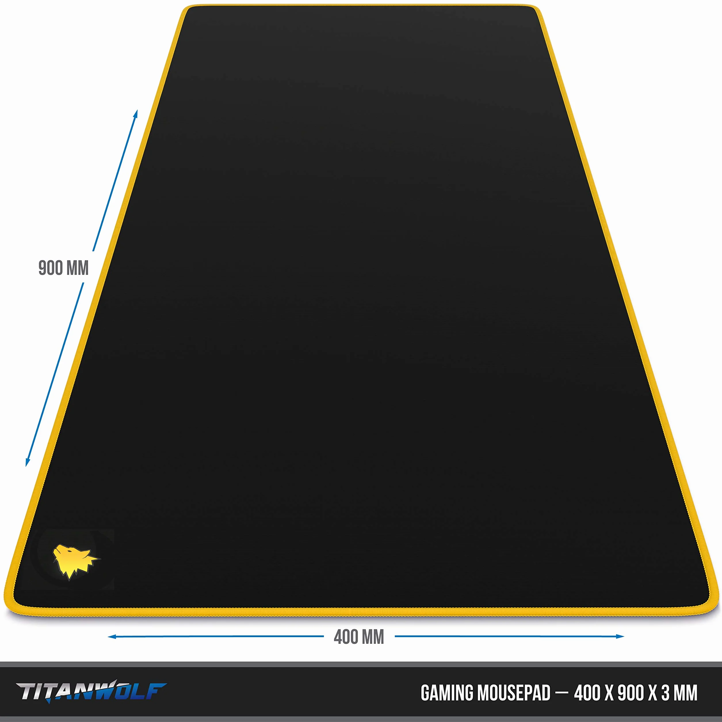 TITANWOLF Gamingowa podkładka pod mysz XXL 900 x 400 mm