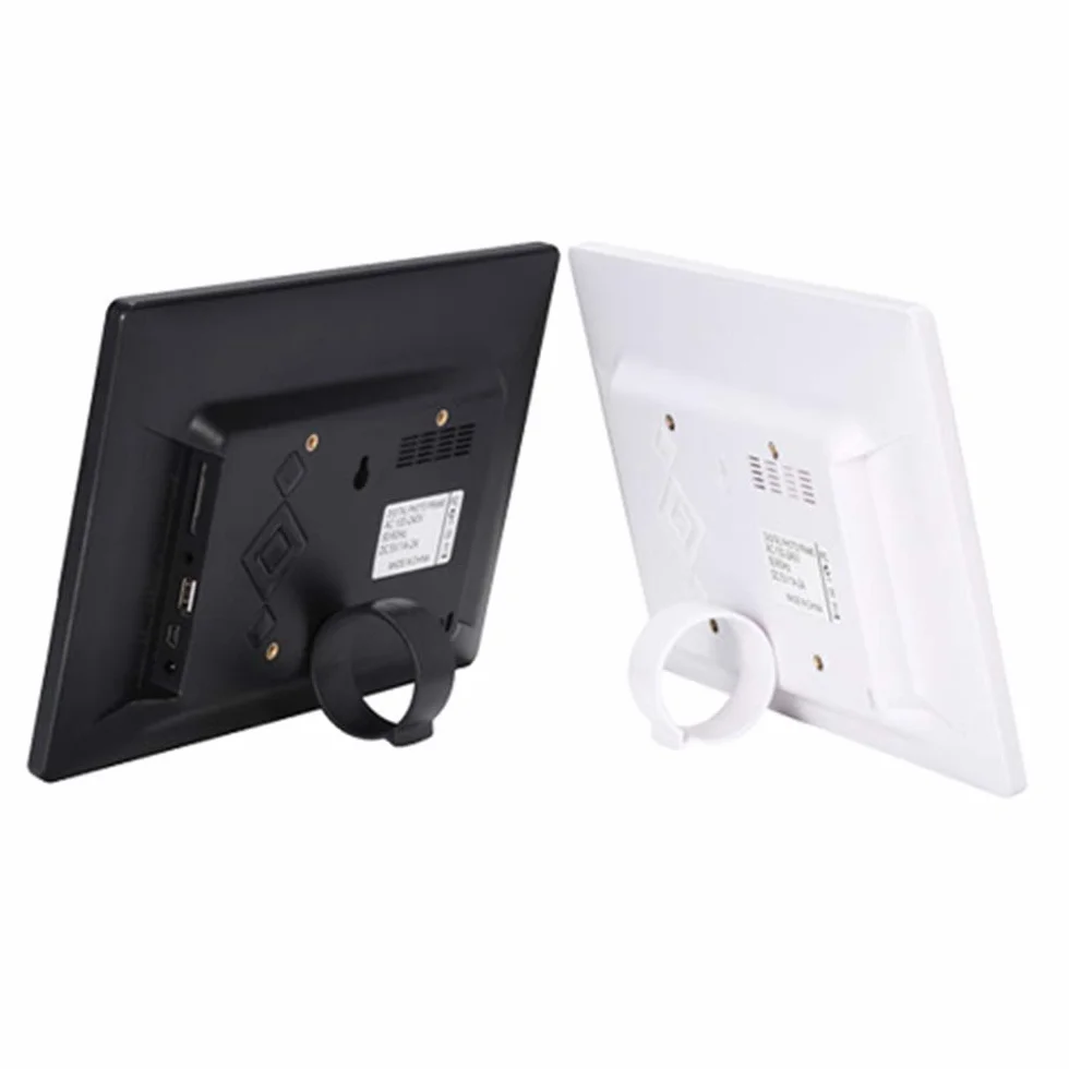 Cyfrowa ramka na zdjęcia 10c cali HD Elektroniczna ramka na zdjęcia Reklamowa ramka na zdjęcia Elektroniczna ramka na zdjęcia Maszyna reklamowa Ramka na zdjęcia na prezen, Black-10 inches