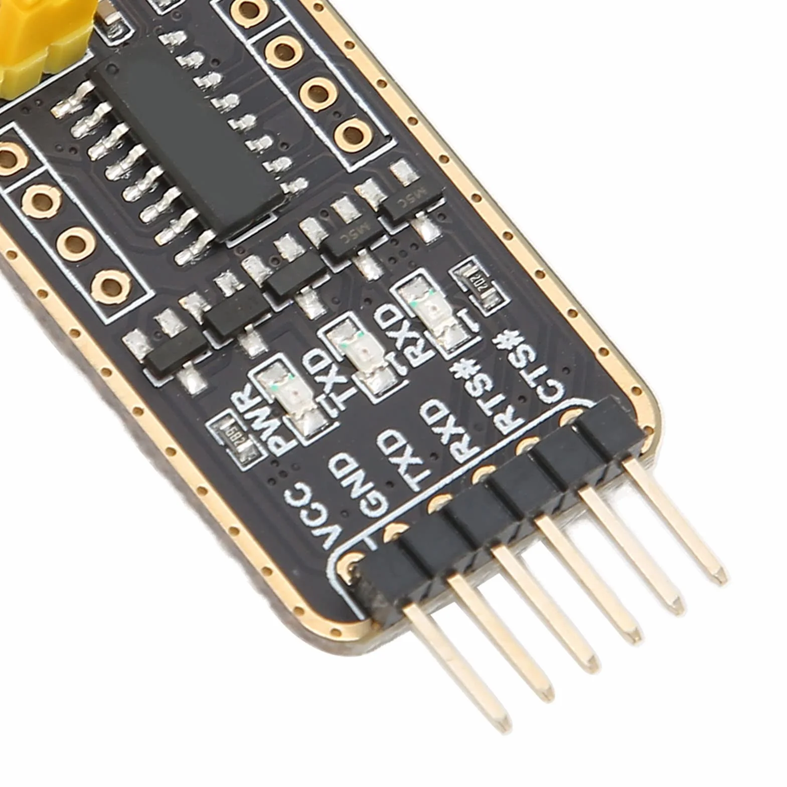 Adapter USB na UART TTL, Moduł Konwertera Szeregowego 6PN, Uniwersalny Moduł Komunikacji Szeregowej, Układ CH343G, Interfejs USB C, Ochrona Przeciwprzepięciowa, dla Systemu