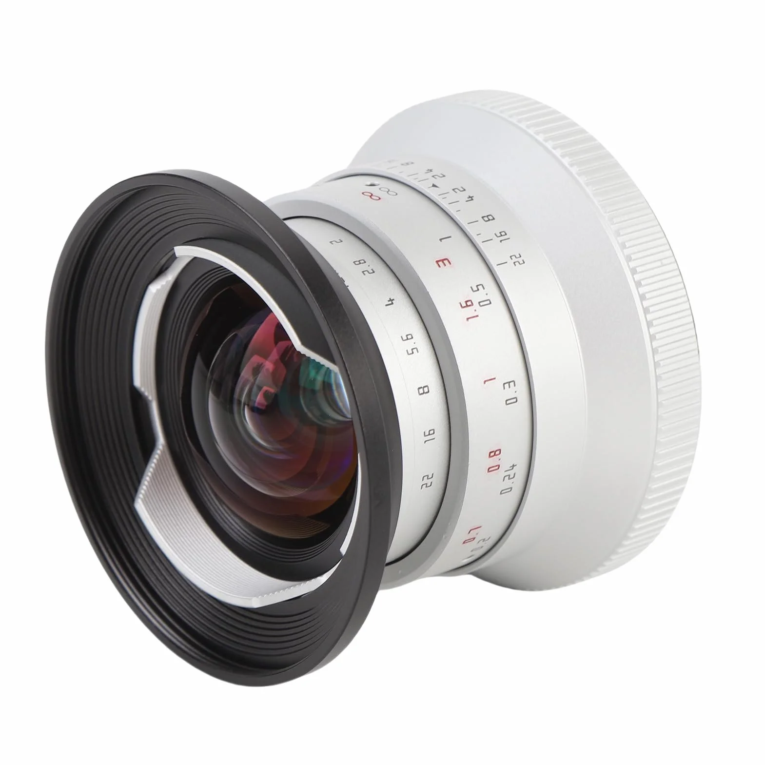 12 Mm F2.0 Duży Manualny Przysłona Focus Prime Z Mount Z Mount na Nocne Sceny i Portrety (SILVER)
