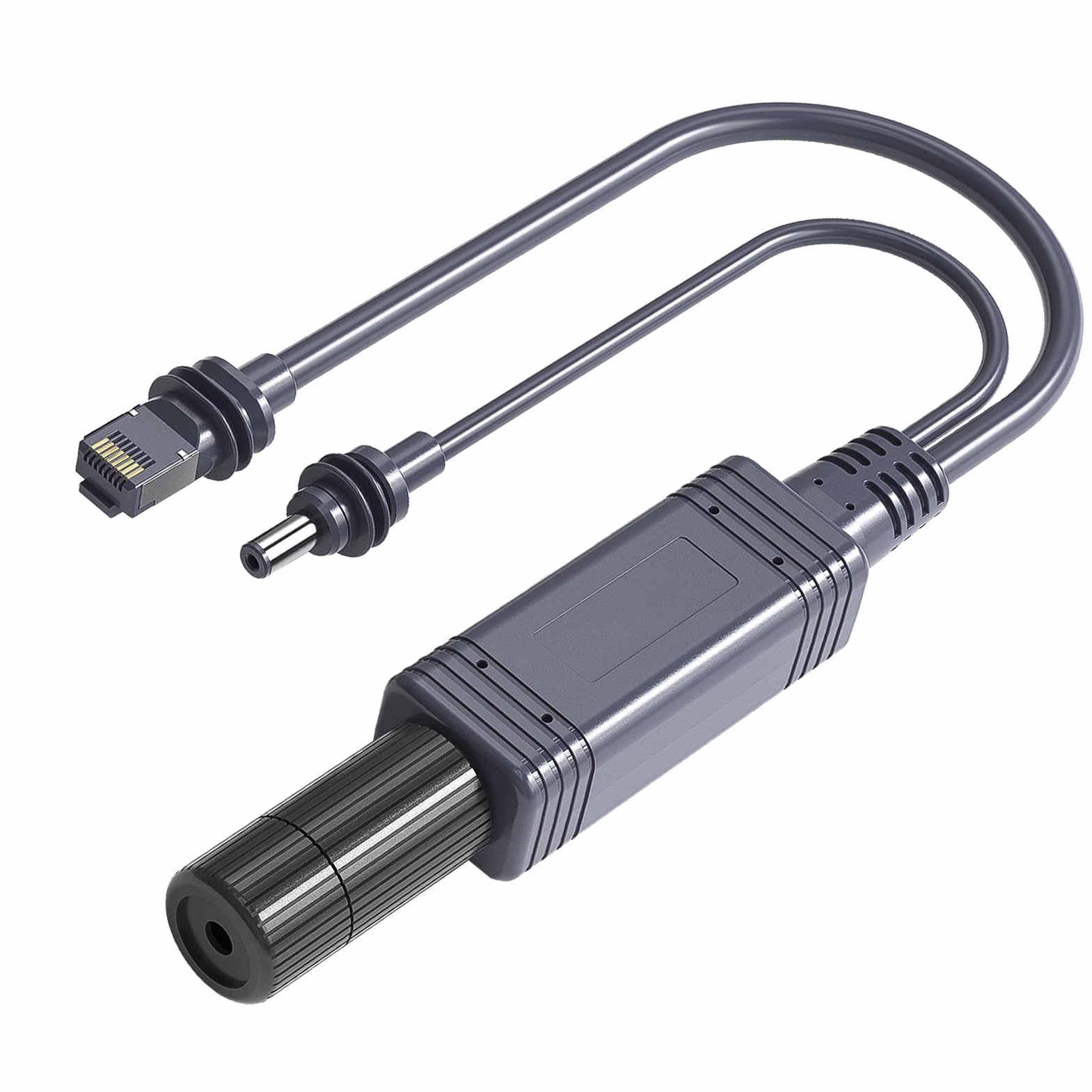 Eujgoov Poe Gigabit Ethernet Rozdzielacz do Kamer Bezpieczeństwa i Telefony VoIP do Strumieniowego Przesyłania Wideo w Czasie Rzeczywistym i Dużych Manipulacji Danych Gigabit Poe Adapter Combiner