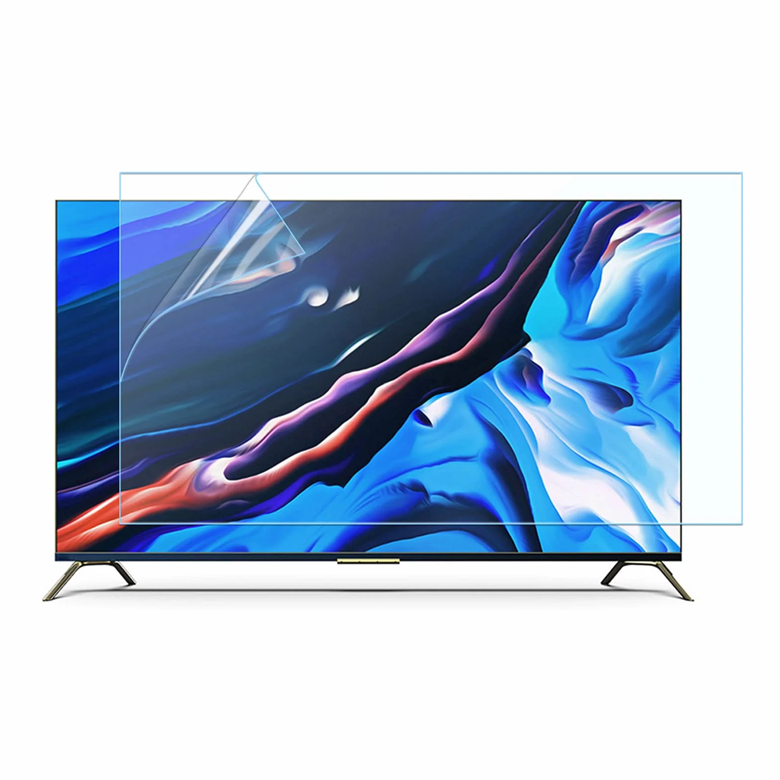 matowa folia ochronna, Folia ochronna na ekran telewizora 32-75 cali, matowa, z filtrem(47"(1044 * 590mm))