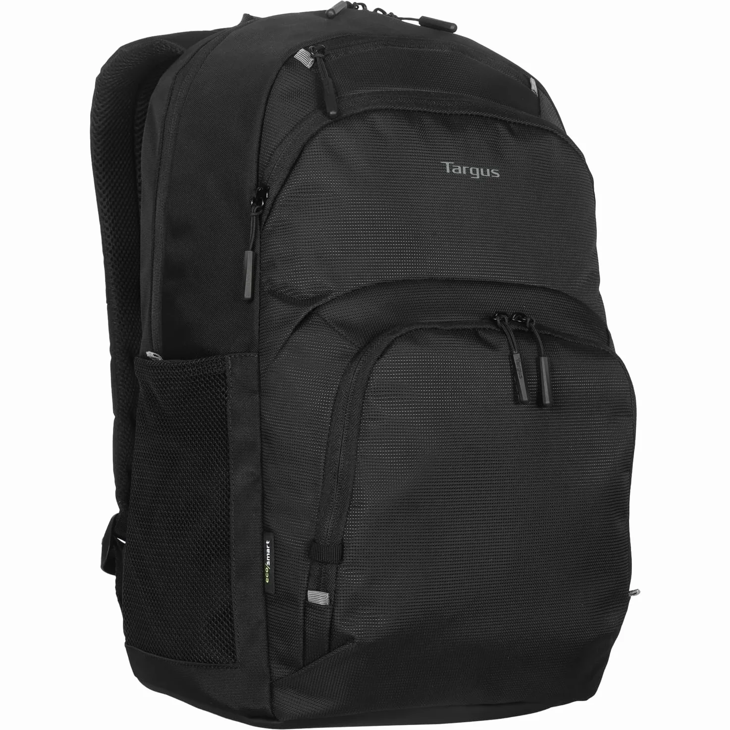 Targus Plecak na laptopa, pasuje do laptopów 15-16 cali, pojemność 25 l, wiele kieszeni, wodoodporny, czarny