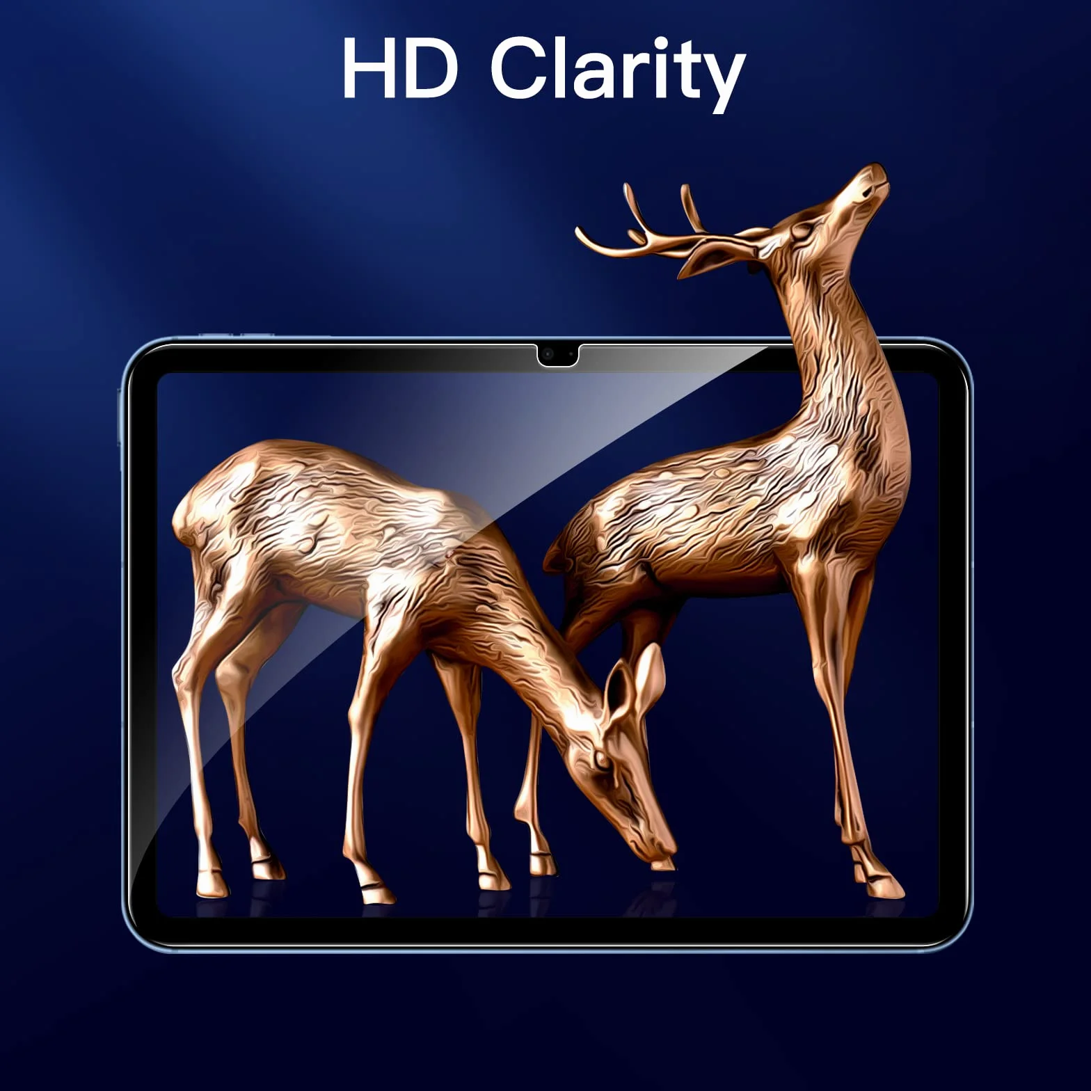 JETech Ochraniacz Ekranu dla iPad 11. / 10. Generacja 2025 2022 Folia ze Szkła Hartowanego HD 2 Sztuki