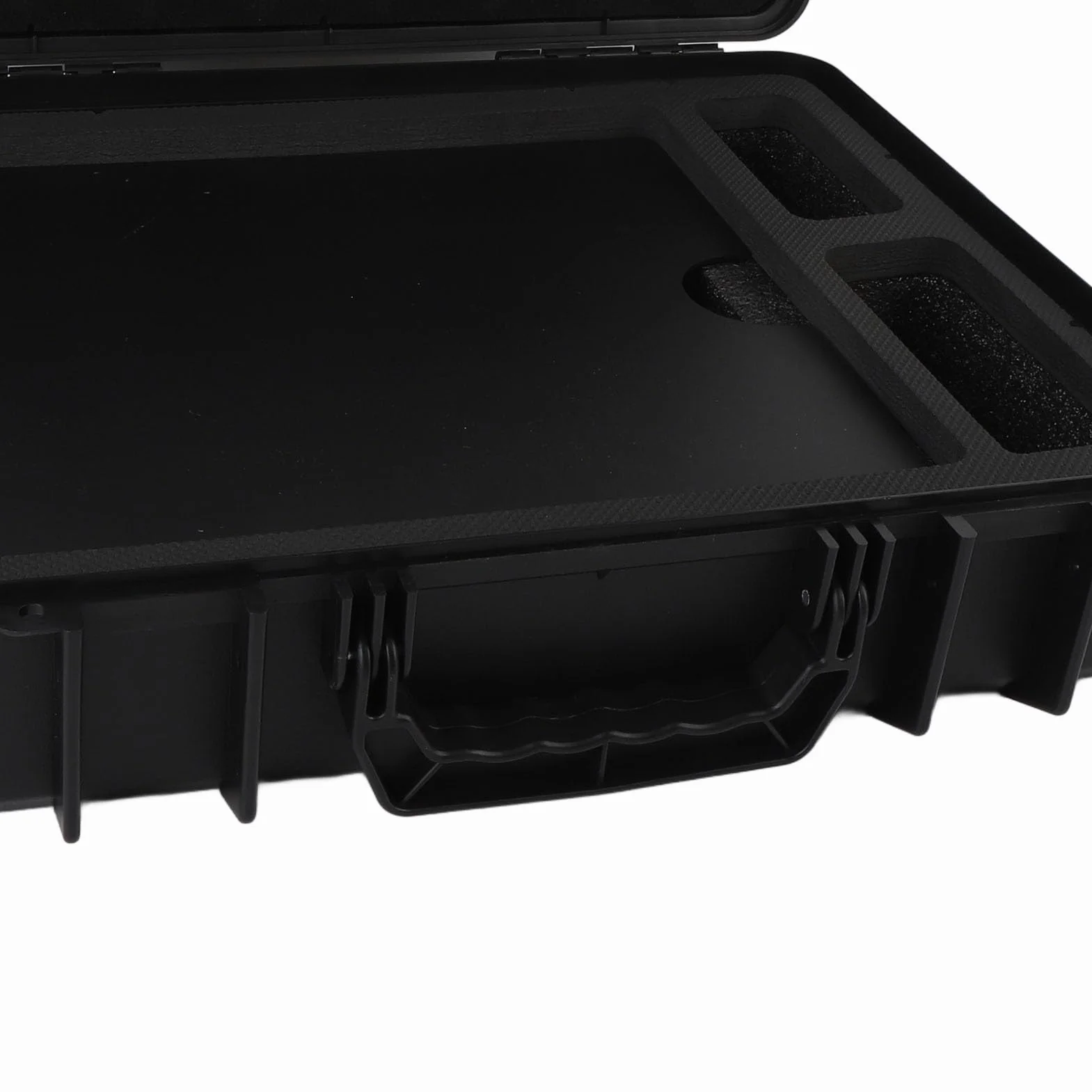 Generic Futerał do Przenoszenia Satelity Wytrzymały Schowek Ochronny na Sprzęt Satelitarny Podróżujący Czarny ABS EVA 15,8 X 13,4 X 3,95 Cala