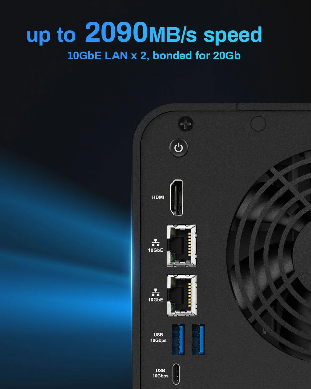 TERRAMASTER F6-424 Max NAS Storage - 6Bay Core i5 1235U 10 rdzeni, 12 wątków, 8 GB pamięci DDR5 RAM, 10 GbE port X2, Network Attached Storage, najwyższa wydajność dla przedsiębiorstw (Diskless)