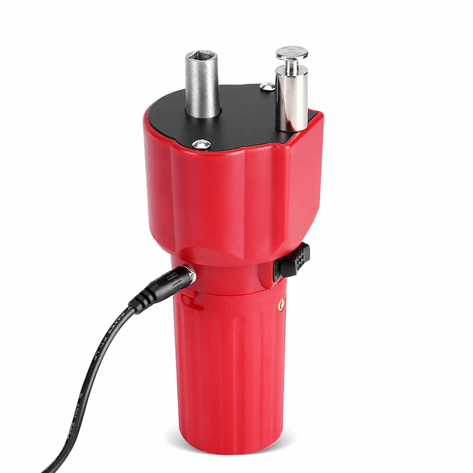 Silnik Do Grilla z Wirnikiem, Akcesoria do Grillowania z Uchwytem do Pieczenia, Odporna na Korozję Konstrukcja z Kablem USB dla Leżaków i Rożnych