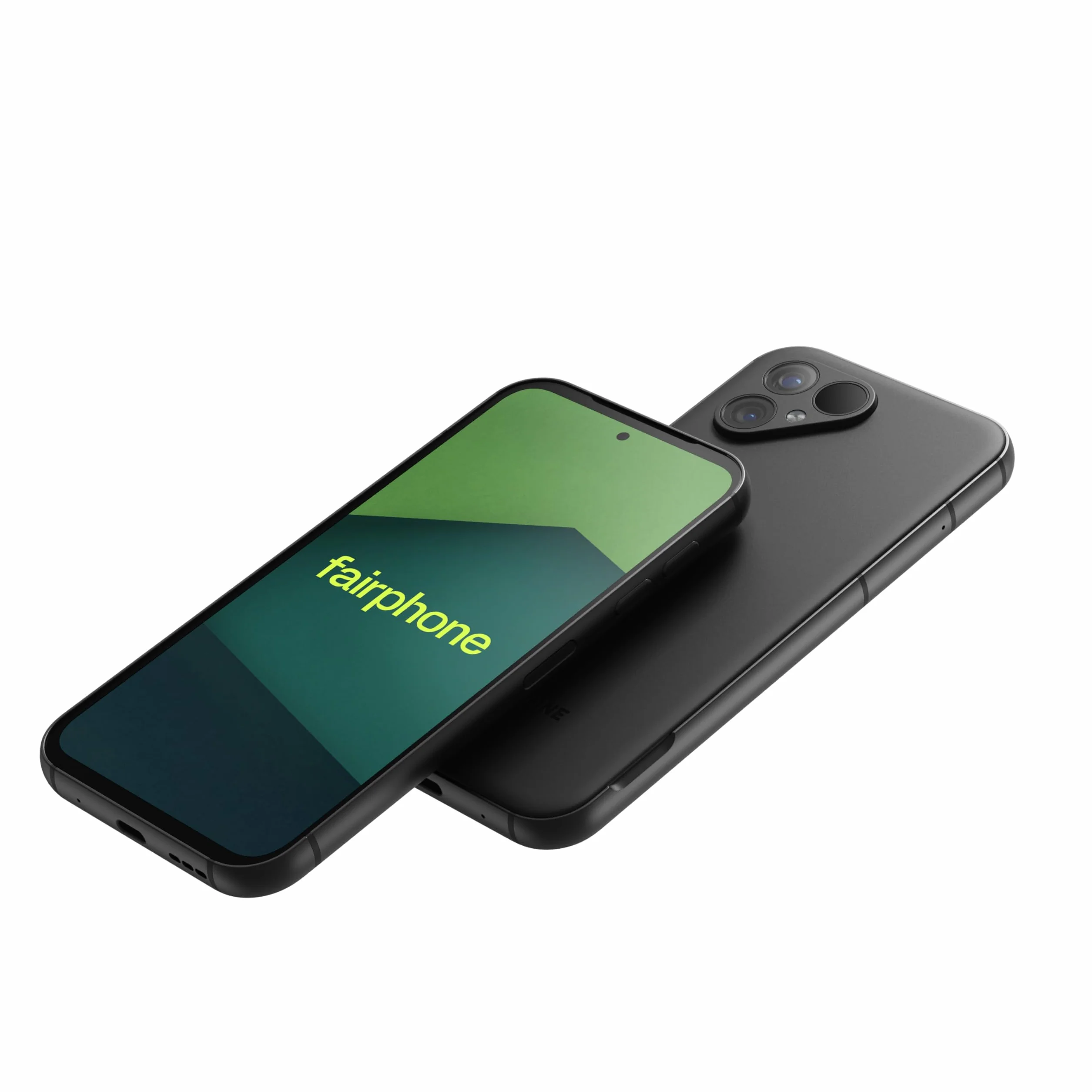 Smartfon Fairphone 5 5G Sustainable (wyświetlacz 6,46”, podwójny aparat 50 MP, 8 GB/256 GB, 4200 mAh, Android 14) ze śrubokrętem, czarny matowy
