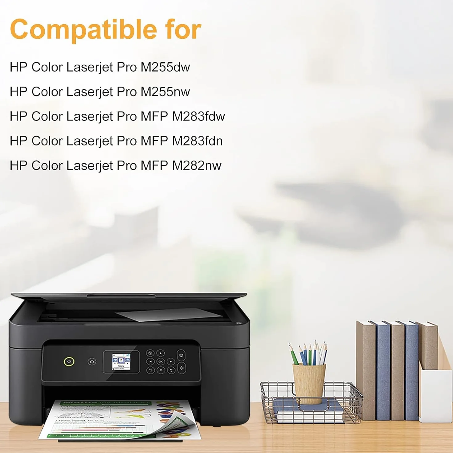LeciRoba 207X (z chipem) do HP W2210X W2211X W2212X W2213X W2210A W2211A W2212A W2213A 207X 207A Toner do HP Color LaserJet Pro MFP M283fdw MFP M283fdn MFP M283fdn MFP MP 282nw M255dw M255nw drukarka