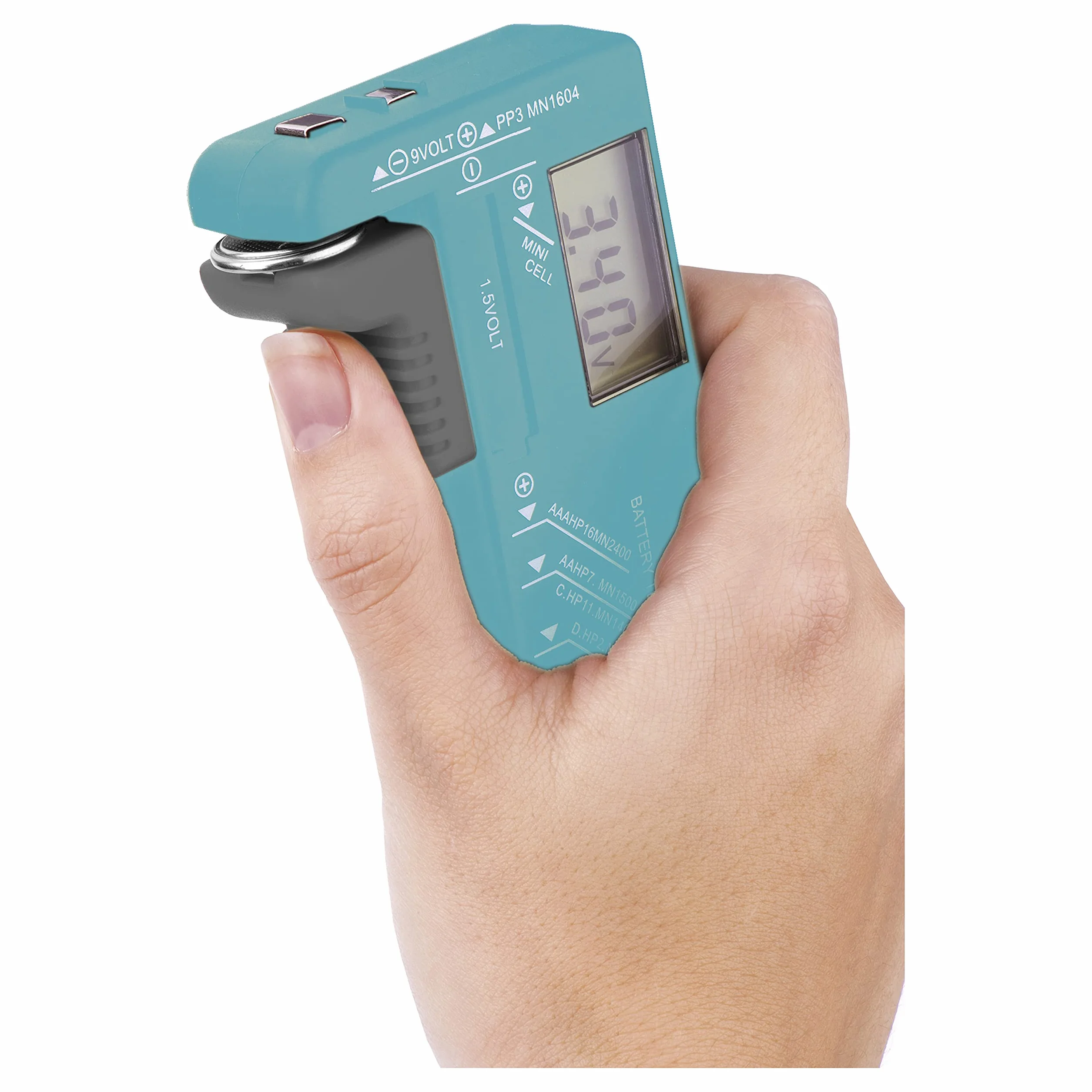 Emos NULL Tester Baterii, 9 V, Niebieski