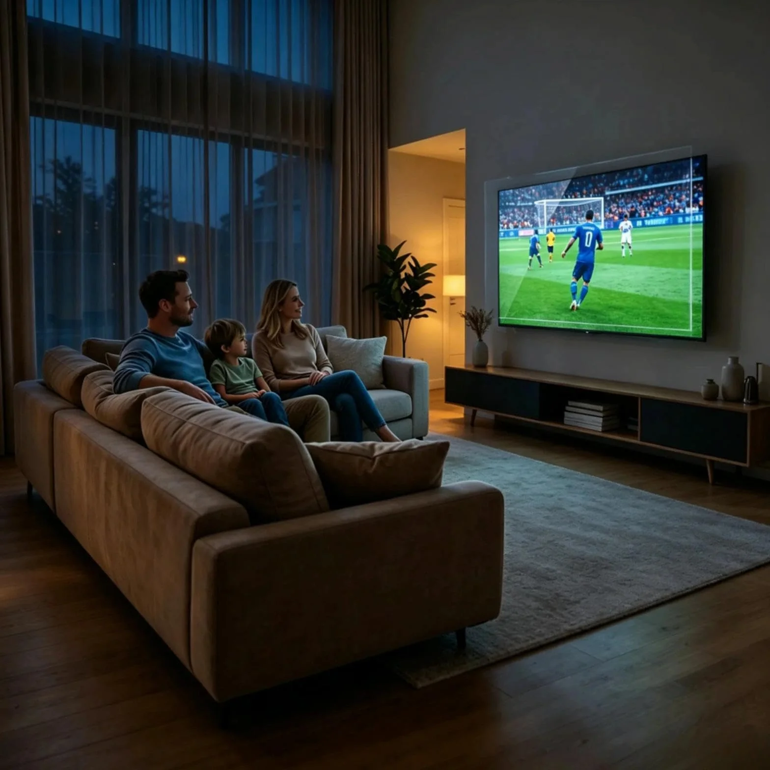 Matowy ochraniacz ekranu telewizora, antyodblaskowa, antypromieniująca, niebieskie światło, bez pęcherzyków powietrza, odporna na zarysowania, łatwa instalacja, folia, ochrona ekranu (109 cm)