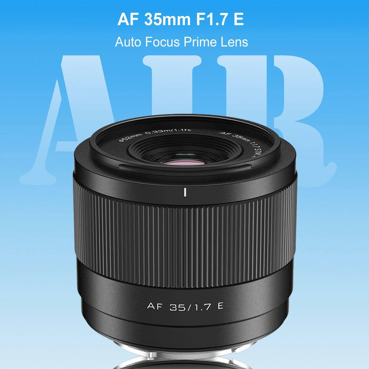 VILTROX Obiektyw APS-C 35 mm F1.7 E do Sony E, STM obiektyw z automatyczną ostrością do aparatów Sony E-Mount FX3 A7C A7RII A7SII A7II A7RIII A7IV A7RIV A9 A1 ZVE1 A93 A6700 A6600 A6500 A6400 ZV-E100