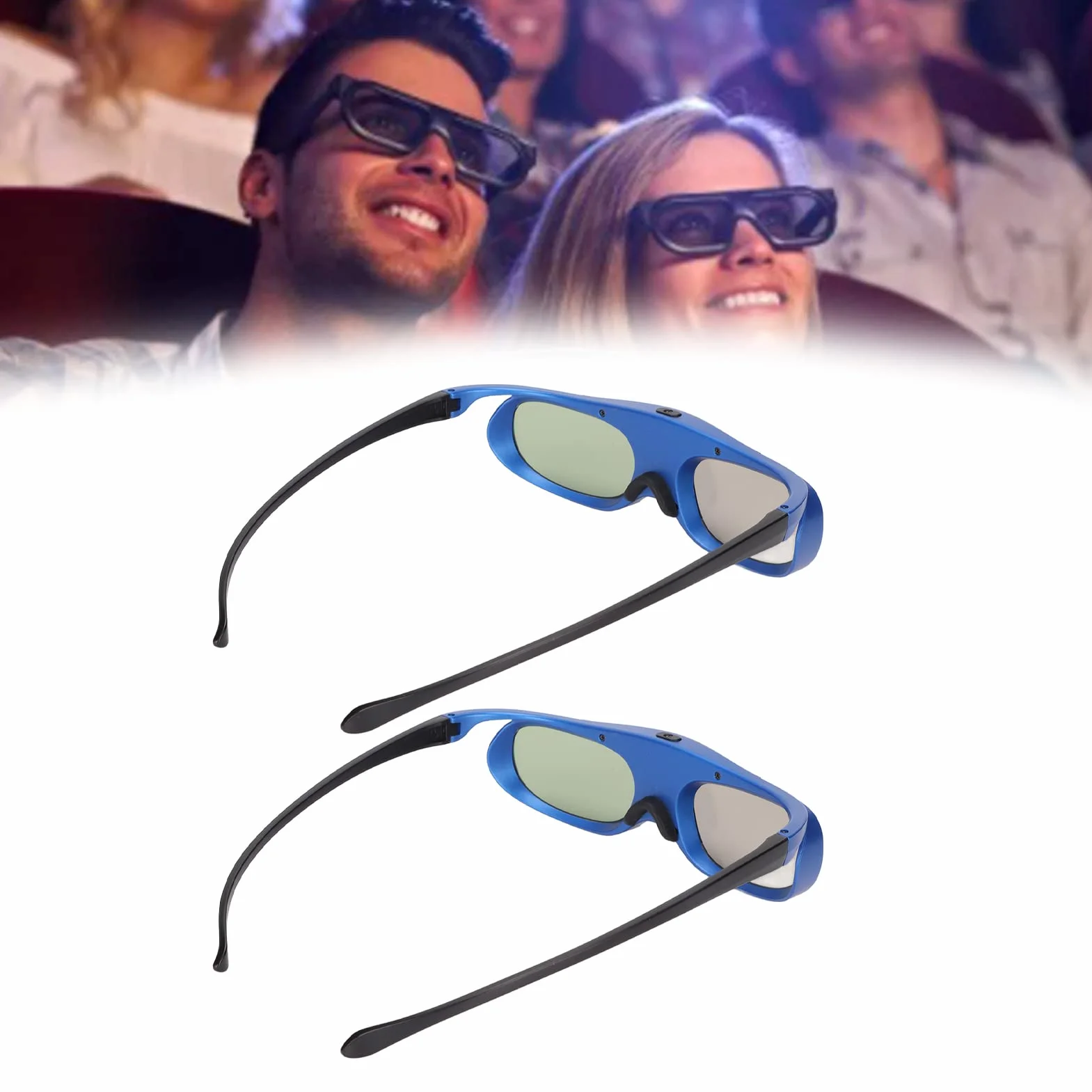 144Hz DLP Link, Aktywna Migawka 3d Okulary Aktywna Migawka 3d Akumulator dla Wszystkich Projektorów