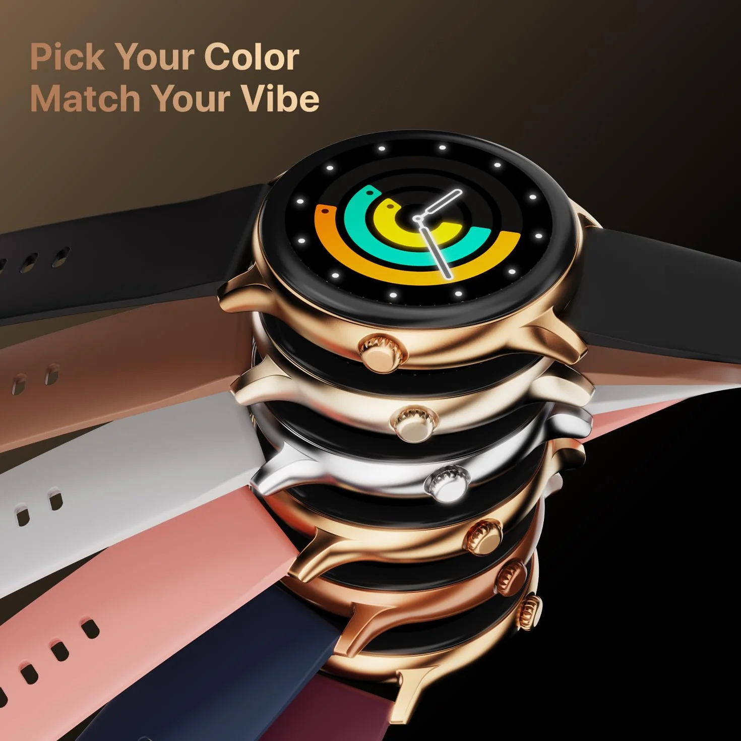 Fire-Boltt Phoenix Pro Smart Watch 3.5 cm wyświetlacz HD, połączenia Bluetooth, asystent głosowy AI, 120 trybów sportowych, wodoodporność IP67, monitor SpO2, inteligentny zegarek dla mężczyzn i kobiet