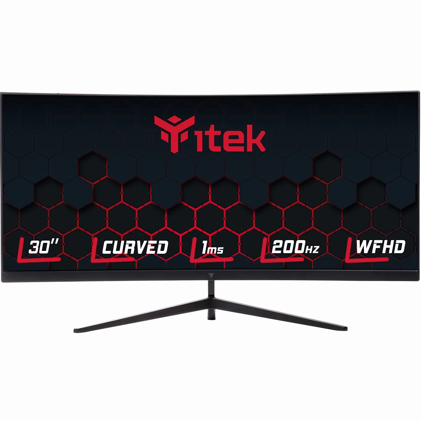 iTek Zakrzywiony ekran 30" (21:9) GGC UltraWide HD (czarny) 200 Hz