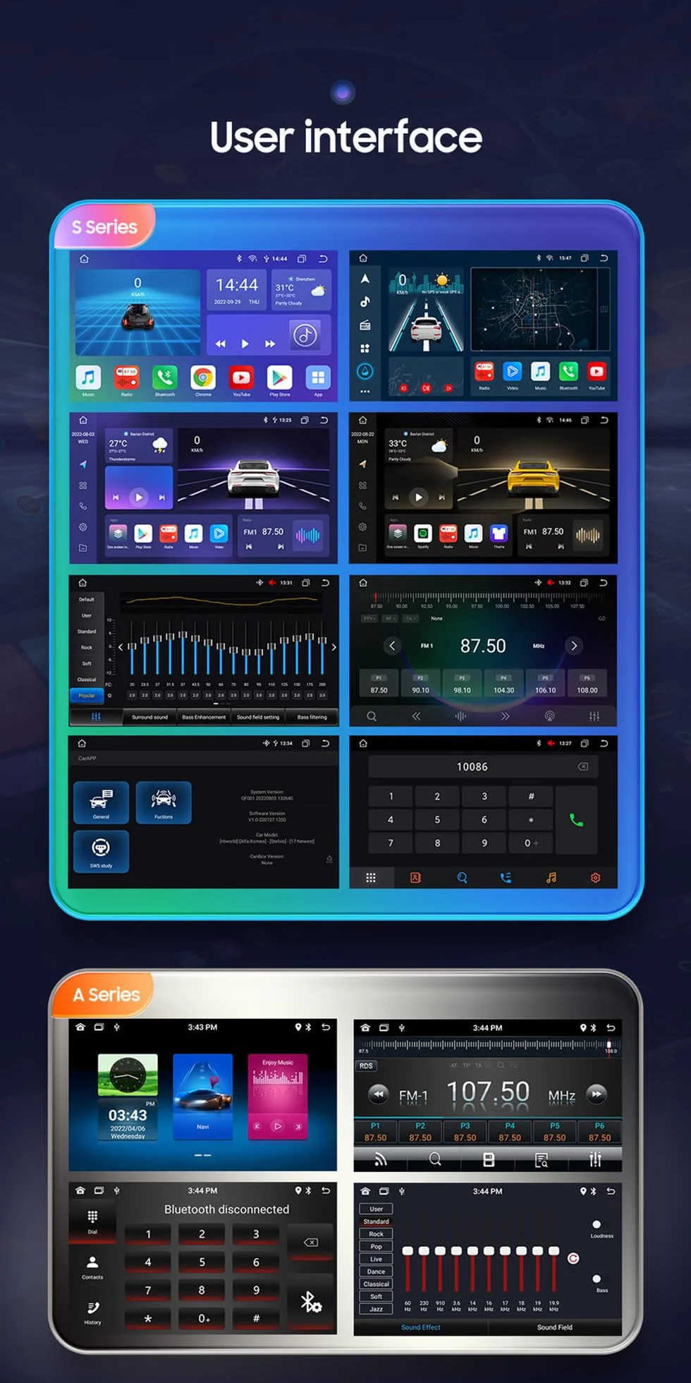 Android 15 Car Stereo Radio dla K-IA CEED 2012-2016, 9-calowy ekran dotykowy jednostka główna z Carplay Android Auto EQ Audio/WiFi GPS Nawigacja Bluetooth FM SWC Kamera cofania(Color:4 CORE 1+32G)