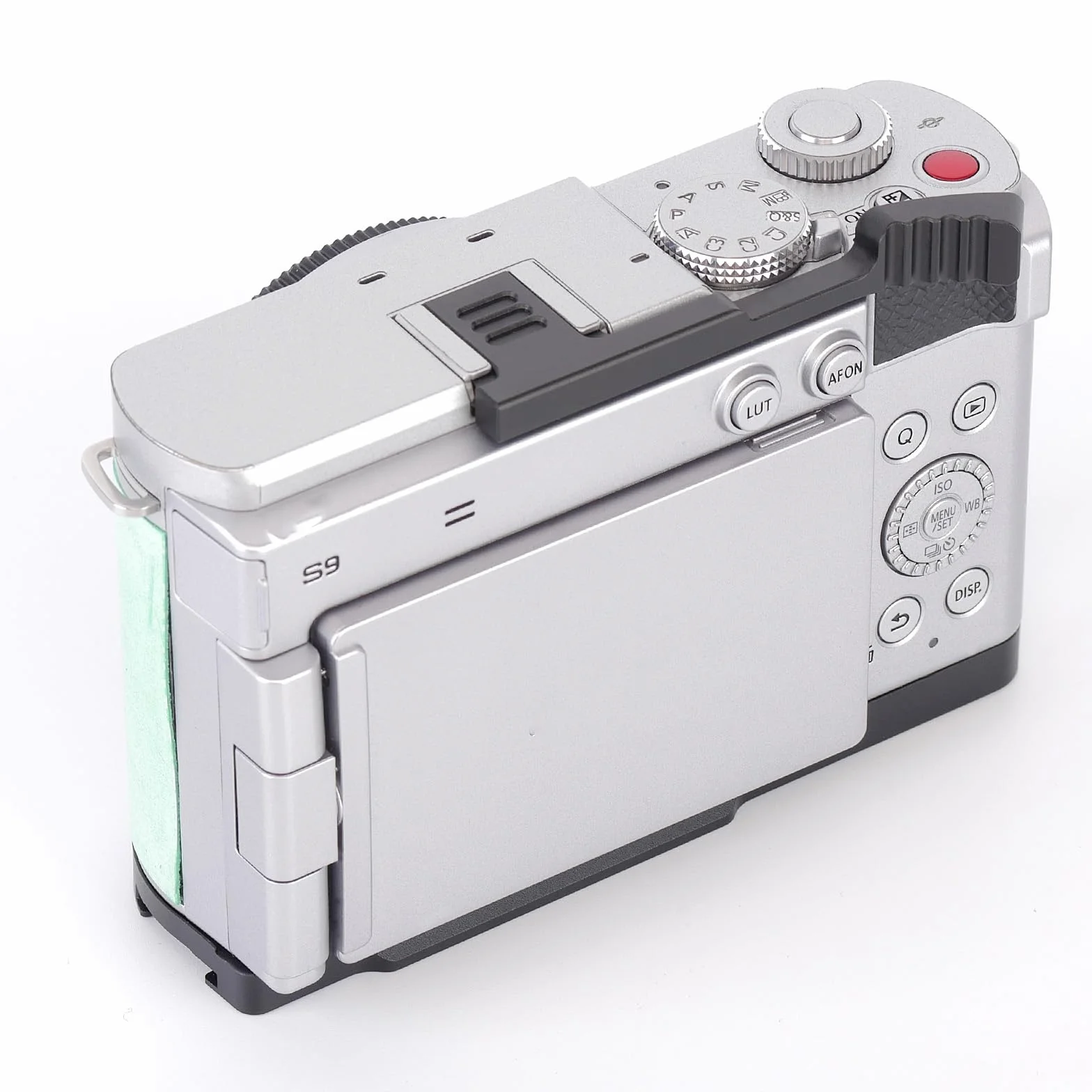 Uchwyt na kciuk do Panasonic LUMIX S9, podpórka pod kciuk z antypoślizgowym wzorem, zwiększona stabilność i komfort dla lepszego fotografowania (czarny)