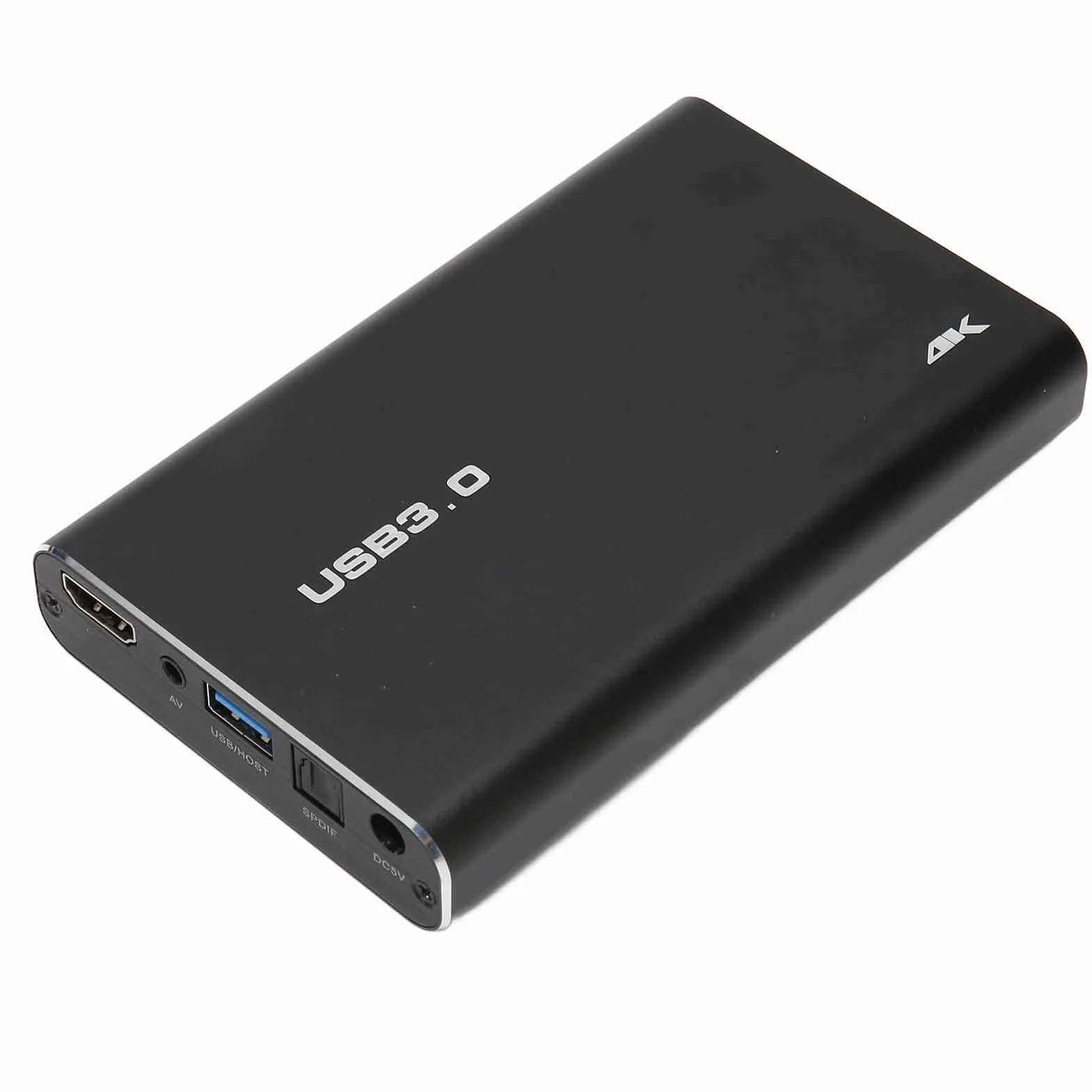Odtwarzacz Multimedialny Mini HD, Odtwarzanie w Pętli Analogowej AV, Odtwarzacz Multimedialny Ultra HD 4K, Pionowy Ekran na kartę Pamięci USB (Wtyczka UE)