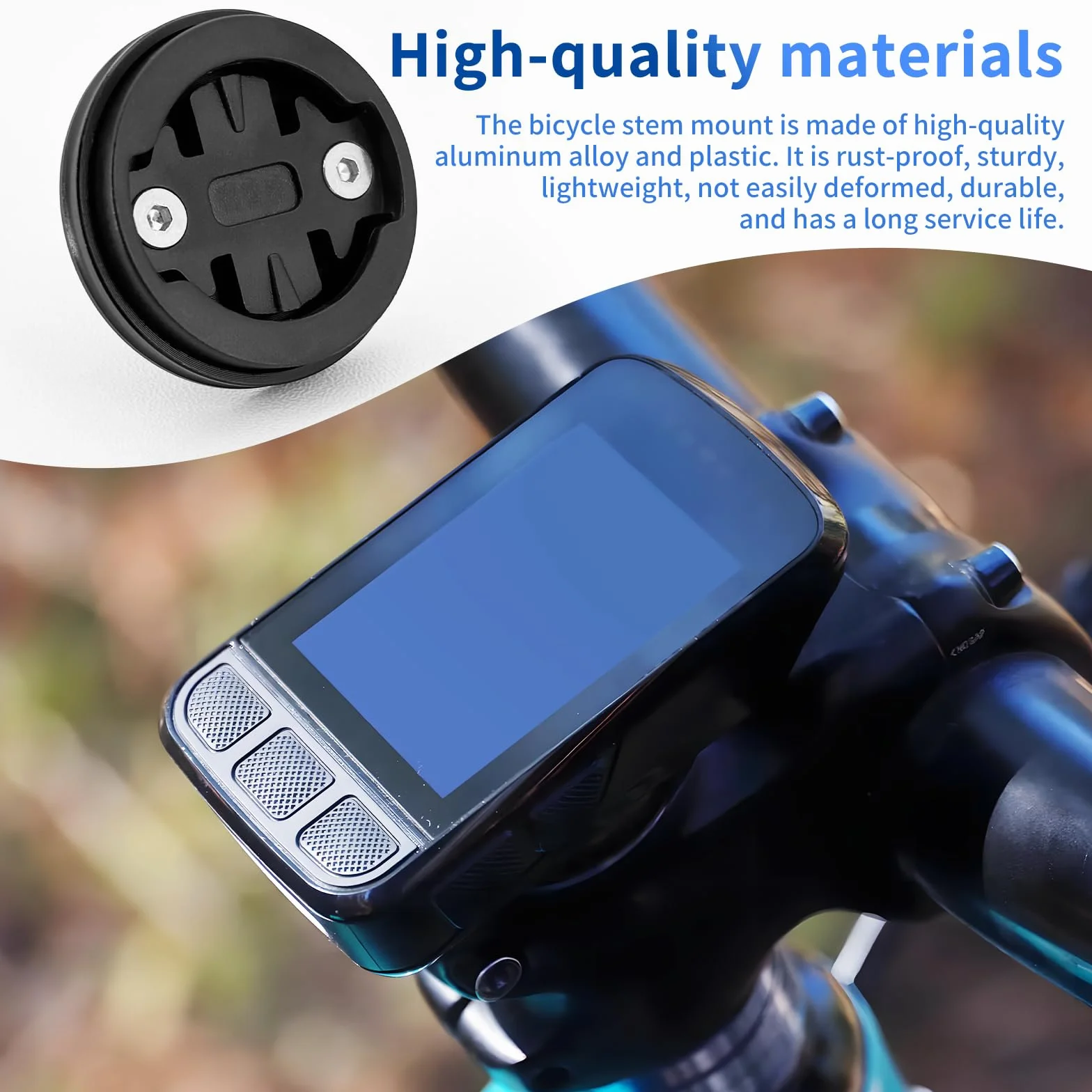 Uchwyt rowerowy do komputera rowerowego Garmin Edge 540 – 3 szt. uchwyt rowerowy na komputer do Garmin, Limit, CatEye, uchwyt, adapter, kompatybilny z Edge, Varia, ze śrubami i narzędziami