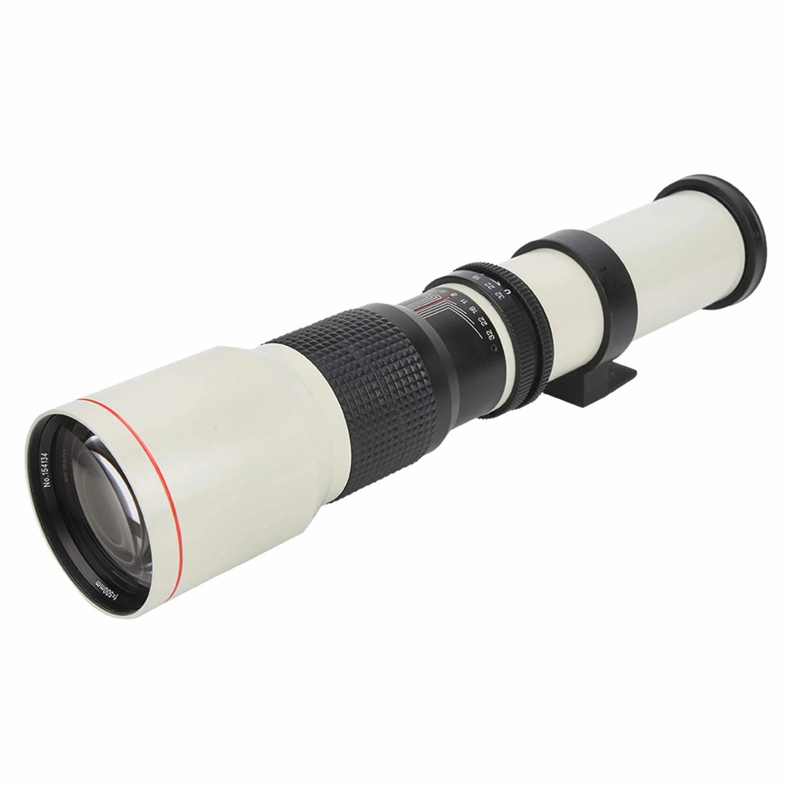 Obiektyw Aparatu, Obiektyw z Ręczną Regulacją Ostrości 500 Mm F8‑F32, Teleobiektyw Stałoogniskowy, Obiektyw Aparatu do Fotografowania na Duże Odległości, Obiektyw do Aparatu z Mocowaniem F