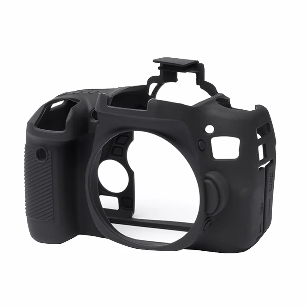 EasyCover Silikonowe etui ochronne na aparat Canon EOS 760D - czarny