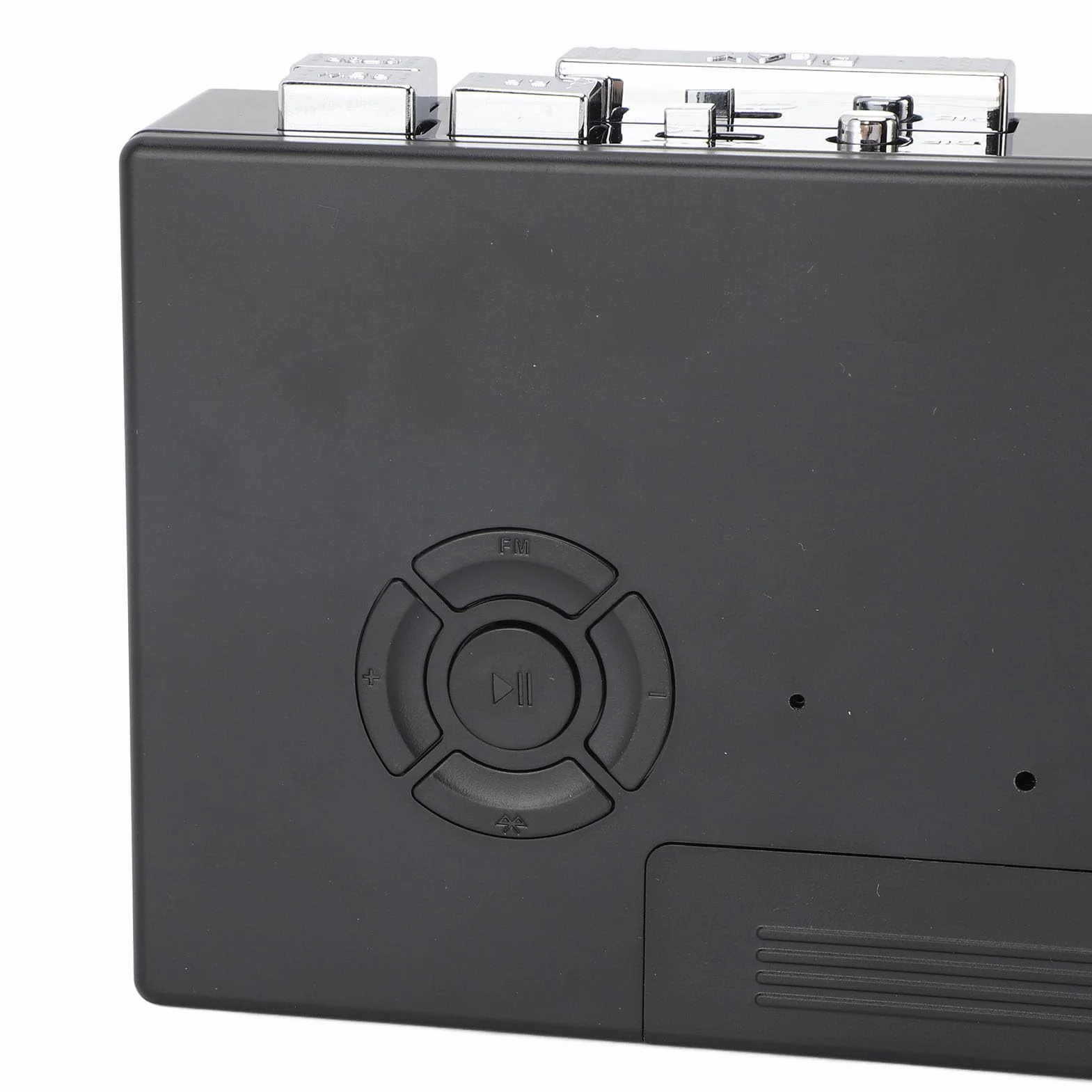 SIXRUN Bluetoothowy Odtwarzacz Kaset, Przenośny Odtwarzacz Taśm z Automatycznym Rewersem i Radiem FM do Bezprzewodowego Przesyłania i Odtwarzania Muzyki Vintage