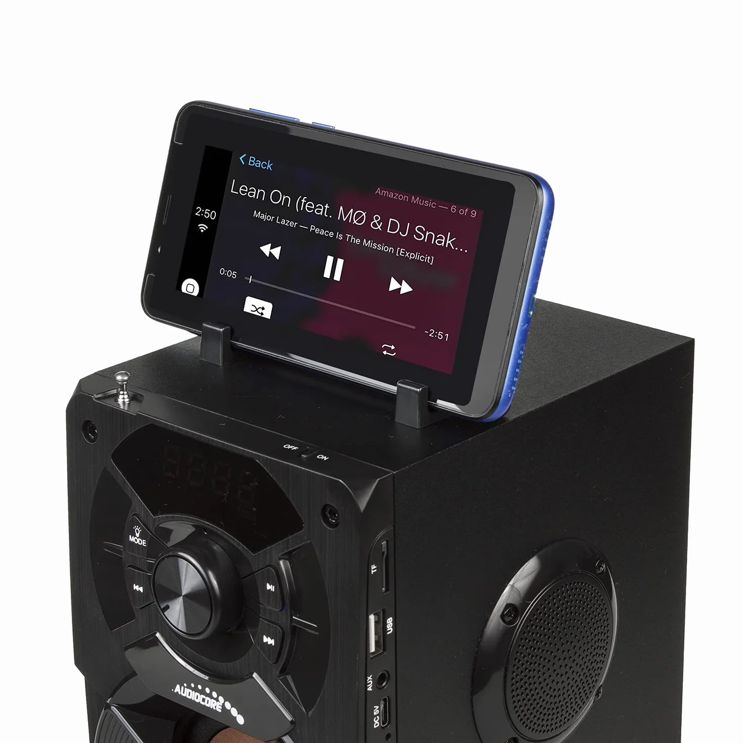 Audiocore AC730 Przenośny Głośnik Bluetooth 5.0 11W LED