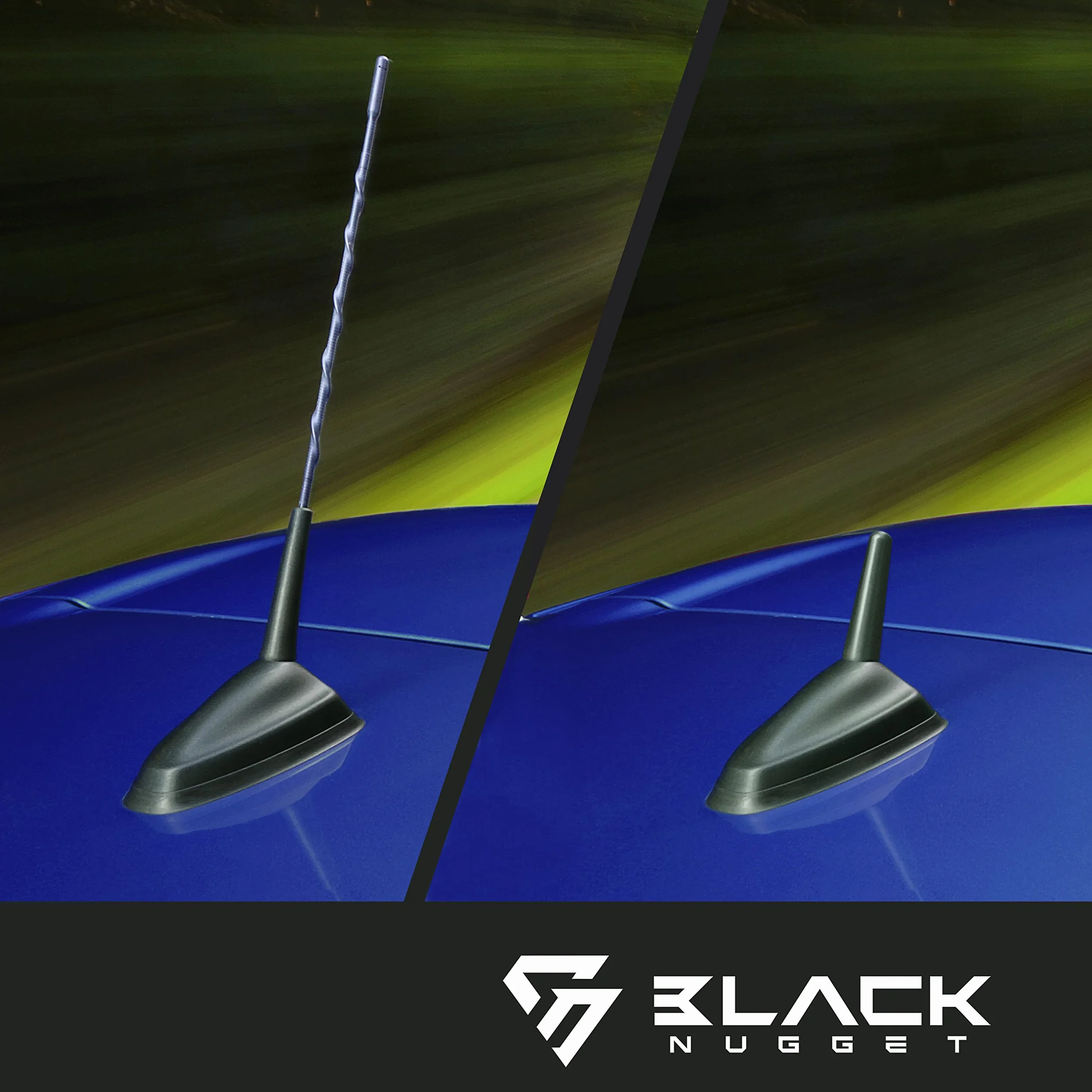 BlackNugget® Antena samochodowa 5cm uniwersalna AM FM