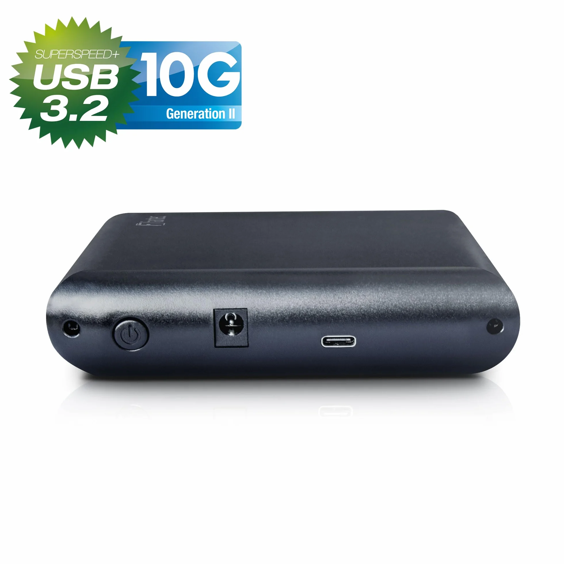 FANTEC 1973 DB-ALU31 Zewnętrzna obudowa dysku twardego (do montażu 3,5 cala i 2,5 cala SATA SATA I/II/III HDD i SSD. Z USB 3.1 Typ-C SUPERSPEED+ złącze 10G, czarny