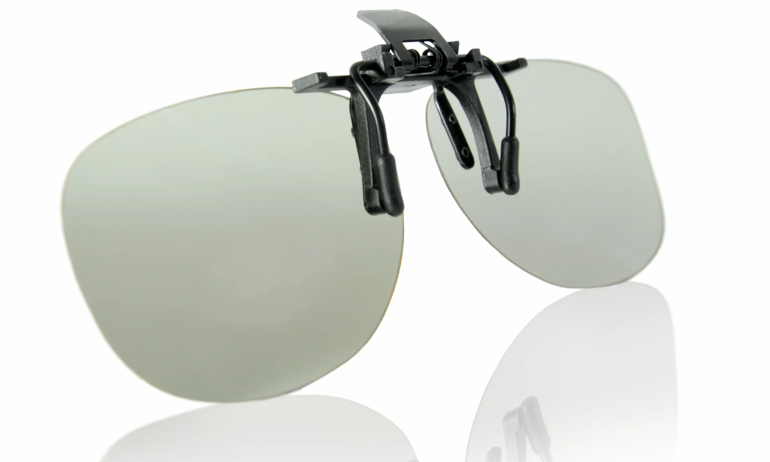 SJ3D pasywne okulary 3D – okulary 3D Clip VERSION 1 - nasadka dla osób noszących okulary - okulary polaryzacyjne polaryzacyjne - do kina 3D i TV: LG Cinema 3D Philips Easy 3D Telefunken Toshiba 3D