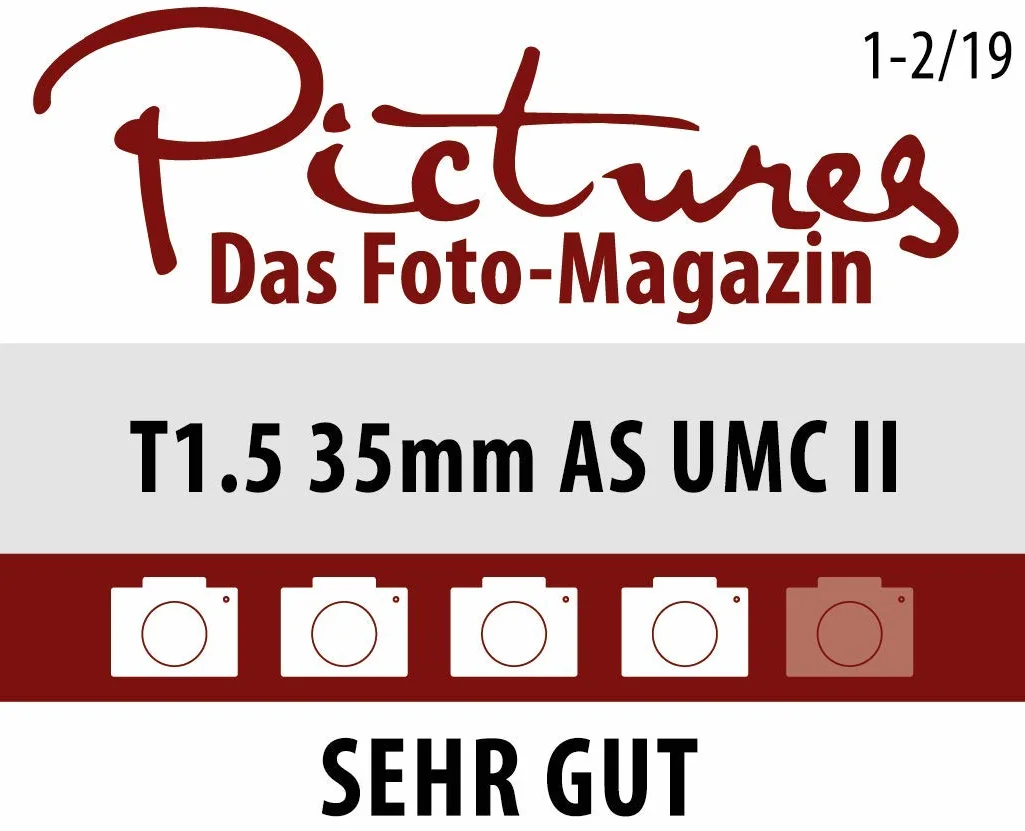 SAMYANG 7809 35/1,5 obiektyw wideo DSLR II Nikon F, ręczna regulacja ostrości, obiektyw wideo 0,8 koła zębatego, obiektyw szerokokątny, czarny