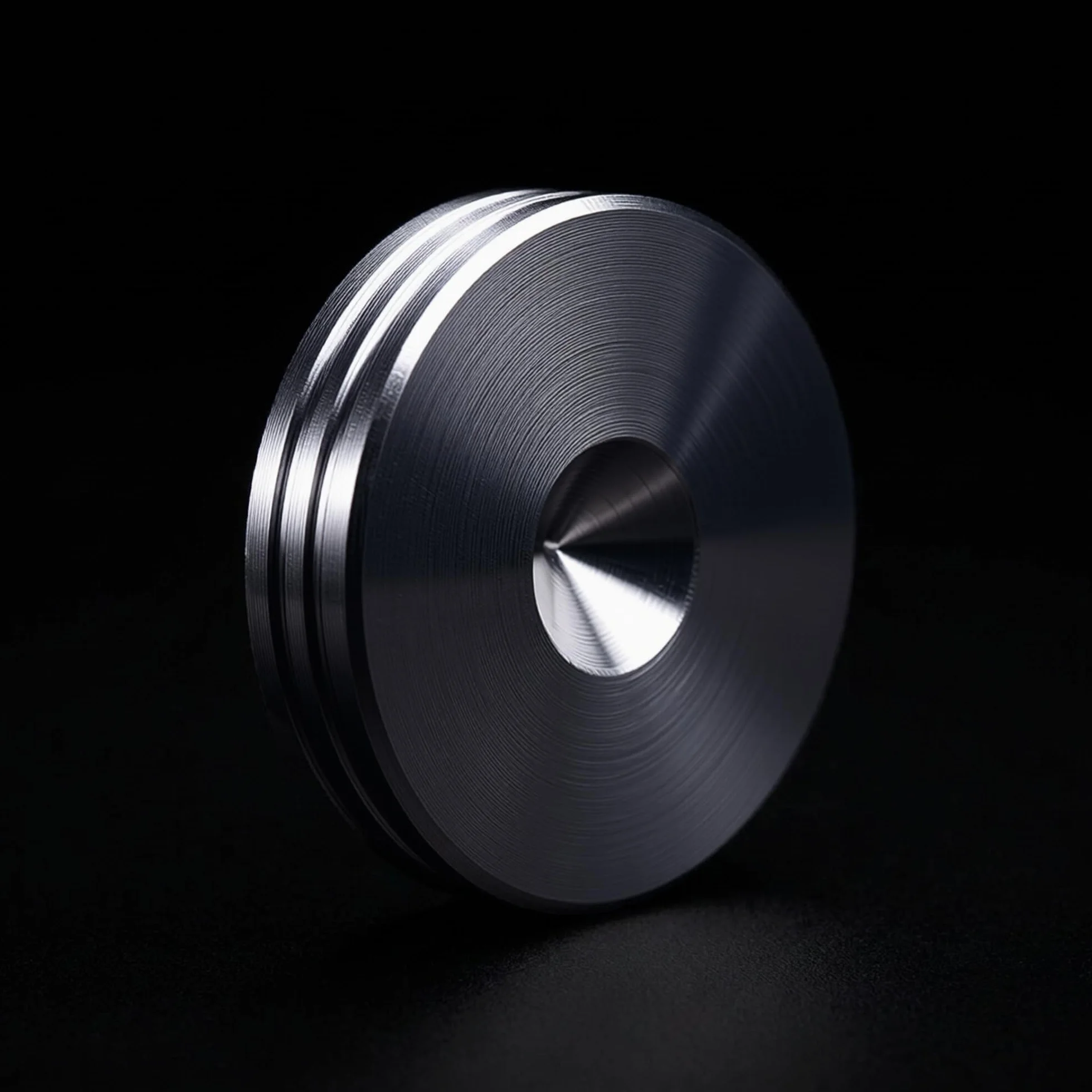 Podkładki tłumiące wibracje głośników 20 mm aluminium do Hi-Fi stojaki szafy regały 8 szt.