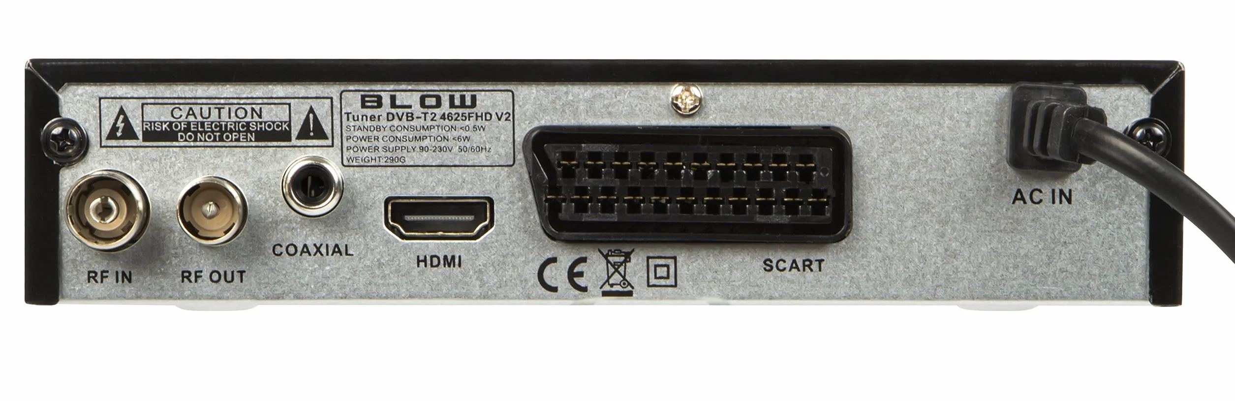 DEKODER DVB-T2 HEVC TV NAZIEMNEJ TUNER HD USB HDMI