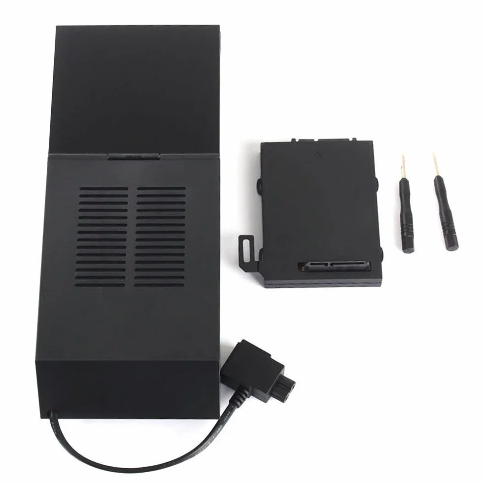 Nowy dysk twardy zewnętrzny pudełko do przechowywania danych gra rozszerza pojemność pamięci wewnętrznej wsparcie 9 cm i 6,3 cm do 2 TB na akcesoria do gier PS4