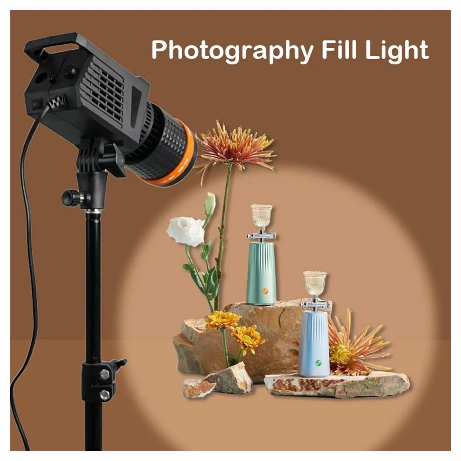 Lampa LED 40W 3000k-6000k Światło Fotograficzne Reflektory 4-kolorowy Filtr Włosy Wideo Do Portretów Błyskowa Akcesoria Studyjne DoskonałA Jasność
