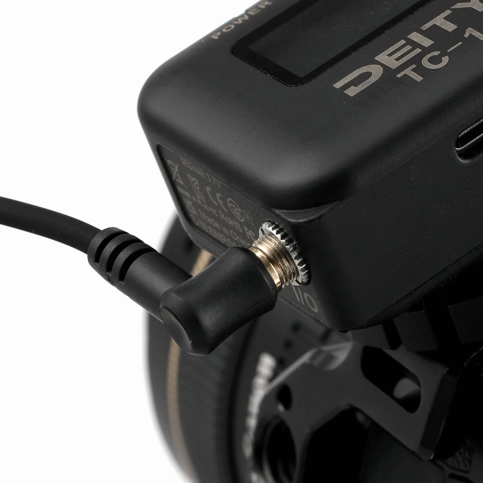 Kabel z kodem czasu do Canon R5C DIN 1.0/2.3 do 3,5 mm TRS 90 stopni kabel z kodem czasowym kompatybilny z kablami synchronizacji macek Alvin