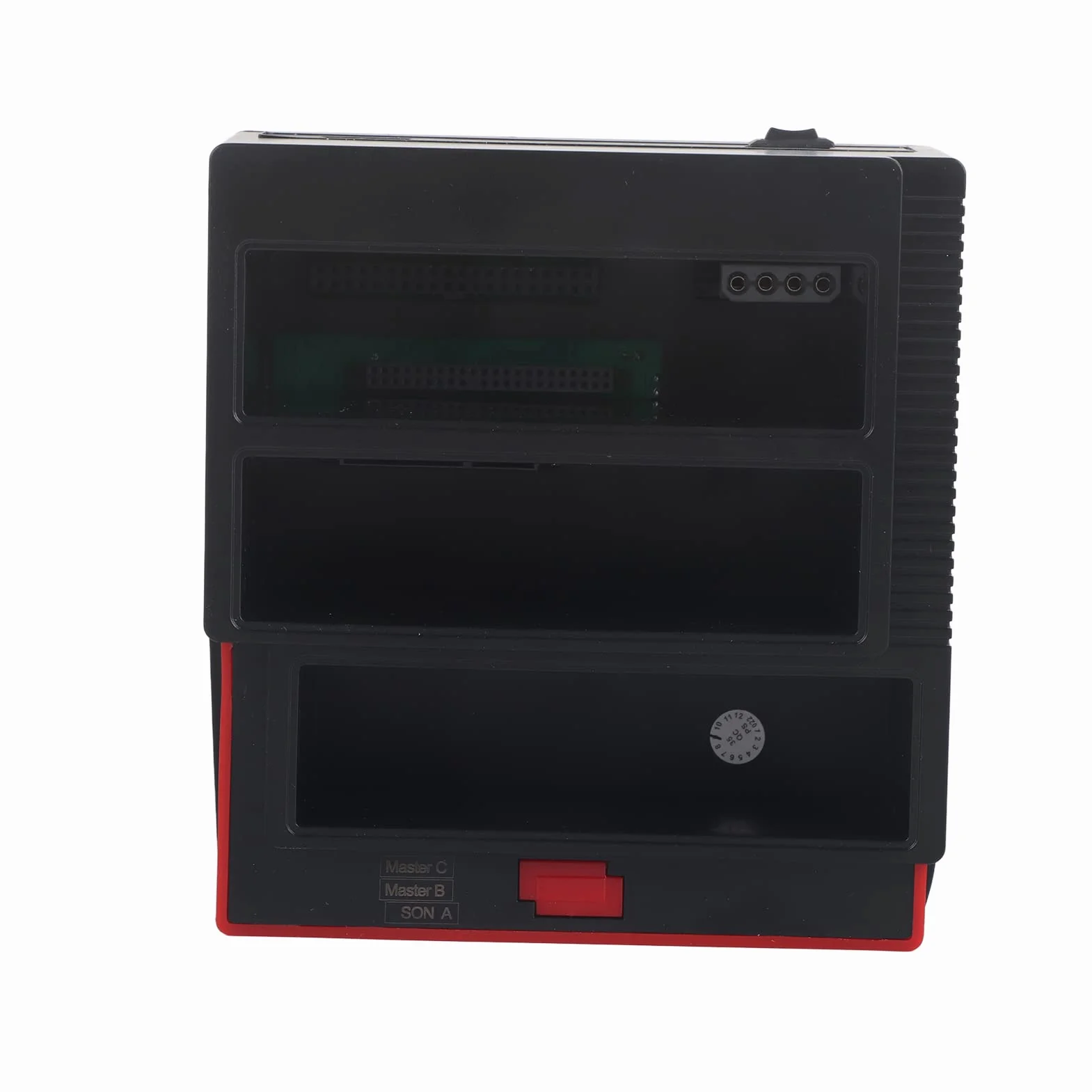 Uniwersalna stacja dokująca USB 3.0 SATA HDD, Dual-Bay-Offline Clone-Hub do dysków twardych 2,5-3,5 cala z transmisją danych USB 3.0-5 Gb/s i obsługą kart pamięci