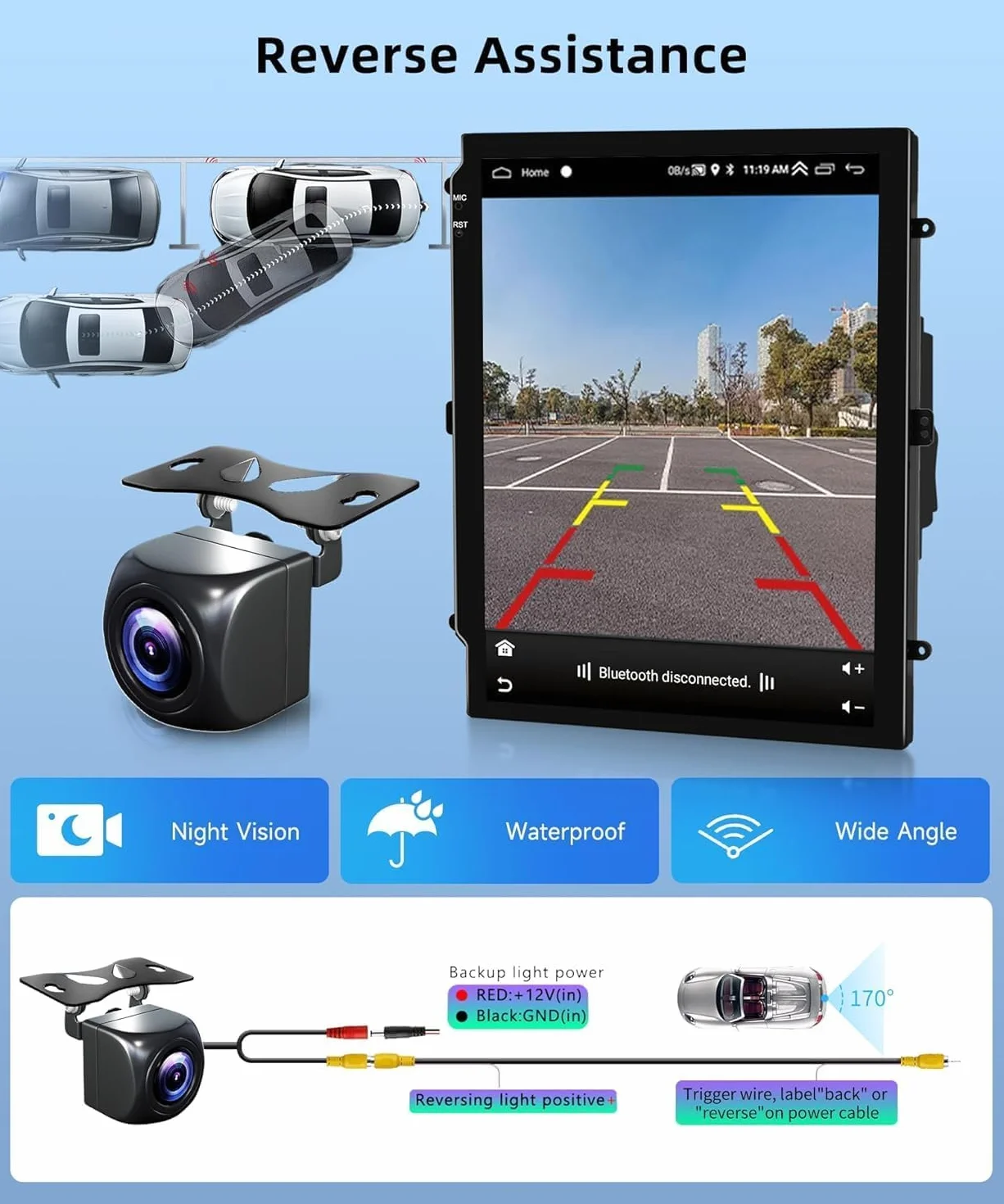 Android 15 Stereo Samochodowe Radio Do Forda Mustanga 2010-2014 GPS | Nawigacja 9,7-calowy ekran dotykowy przez Carplay Android Auto SWC Bluetooth 5.1 WiFi GPS Nawigacja EQ USB TPMS Kamera AHD