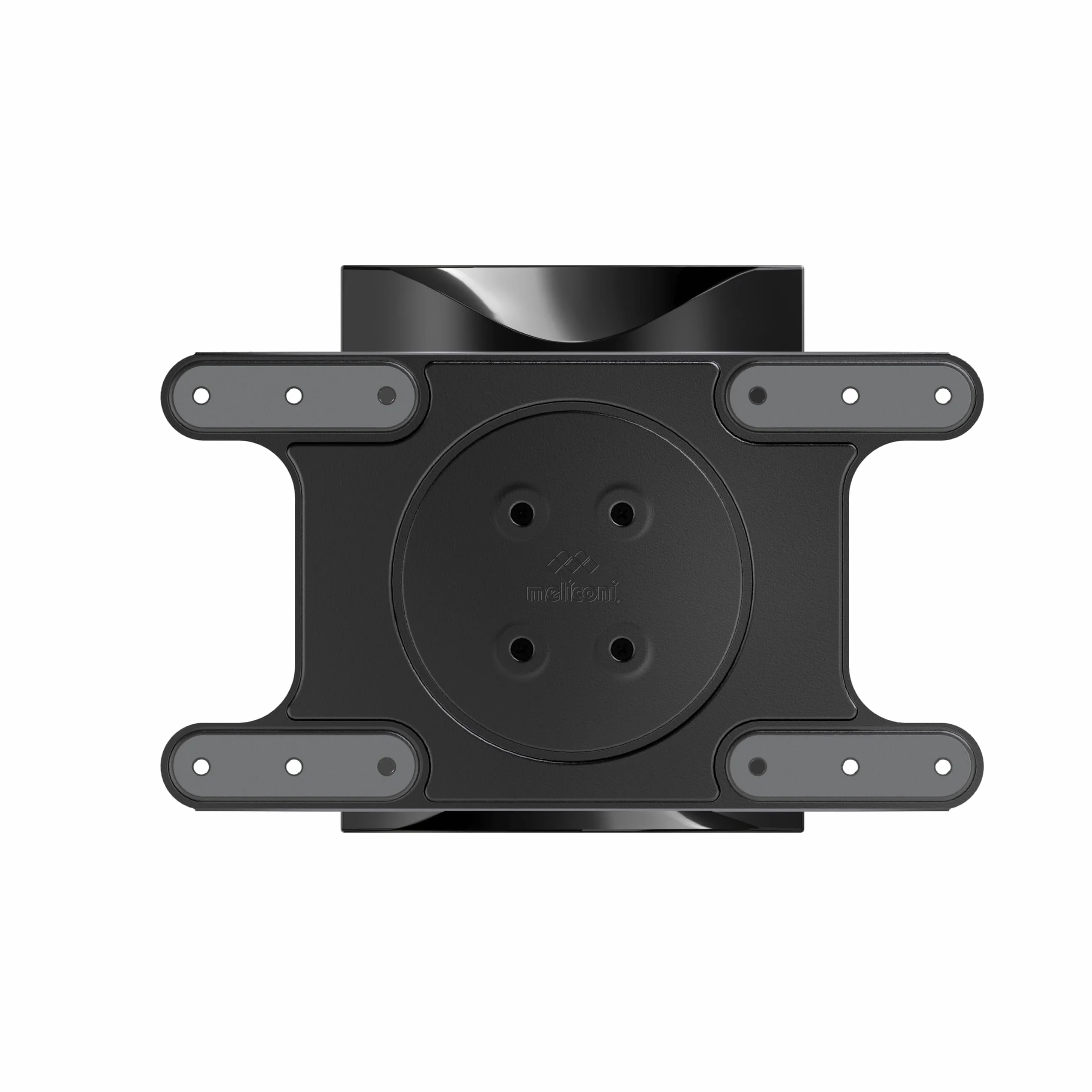 Meliconi 480870, Oled SDRP Plus, Podwójne Ramię i Podwójne Obrót Uchwyt VESA 400x200, Orientacja w poziomie i pionie, Maksymalny zasięg 55 kg, Do telewizorów OLED 40"-82" (102-208 cm), Czarny