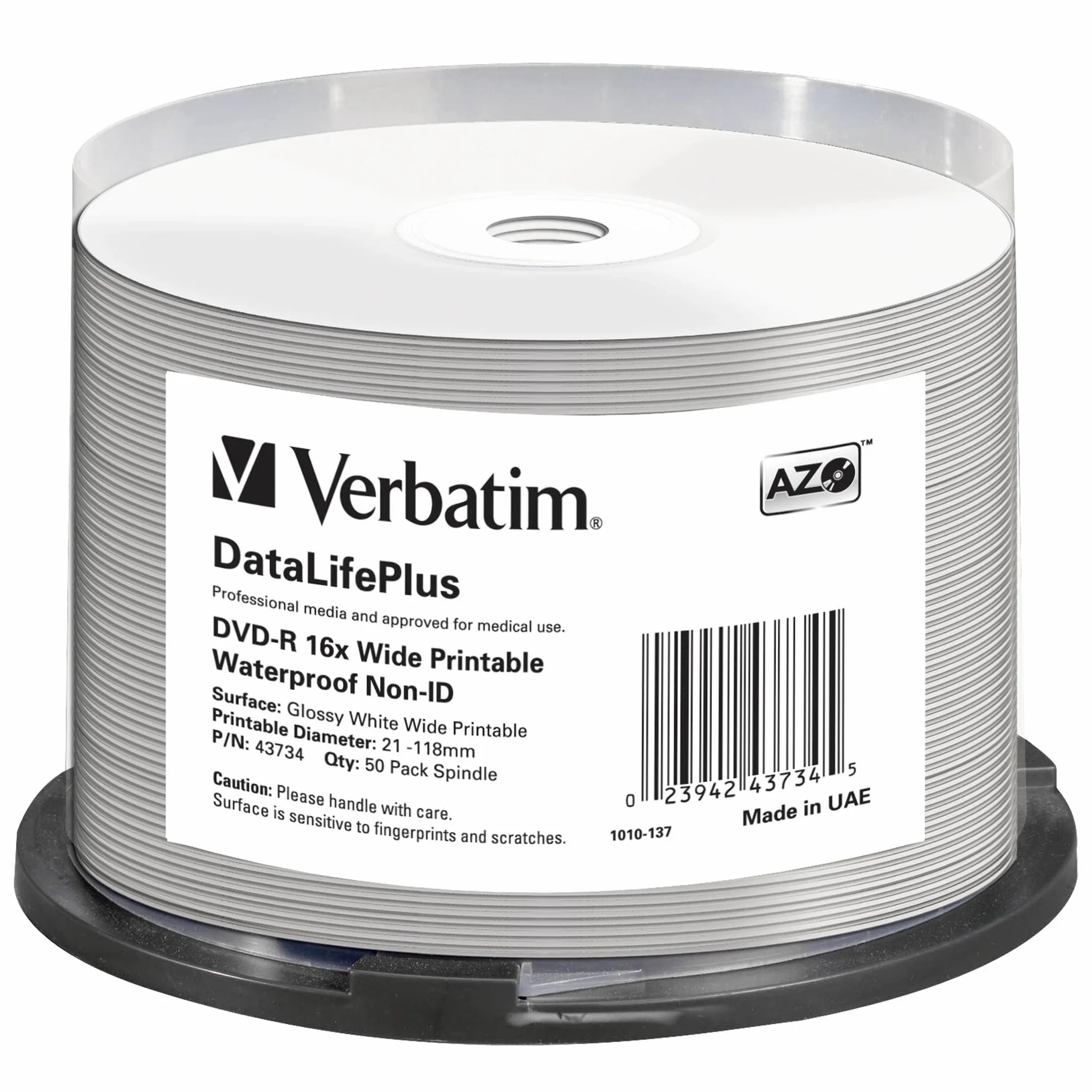 Verbatim DataLifePlus 4,7 GB DVD-R 50 sztuk