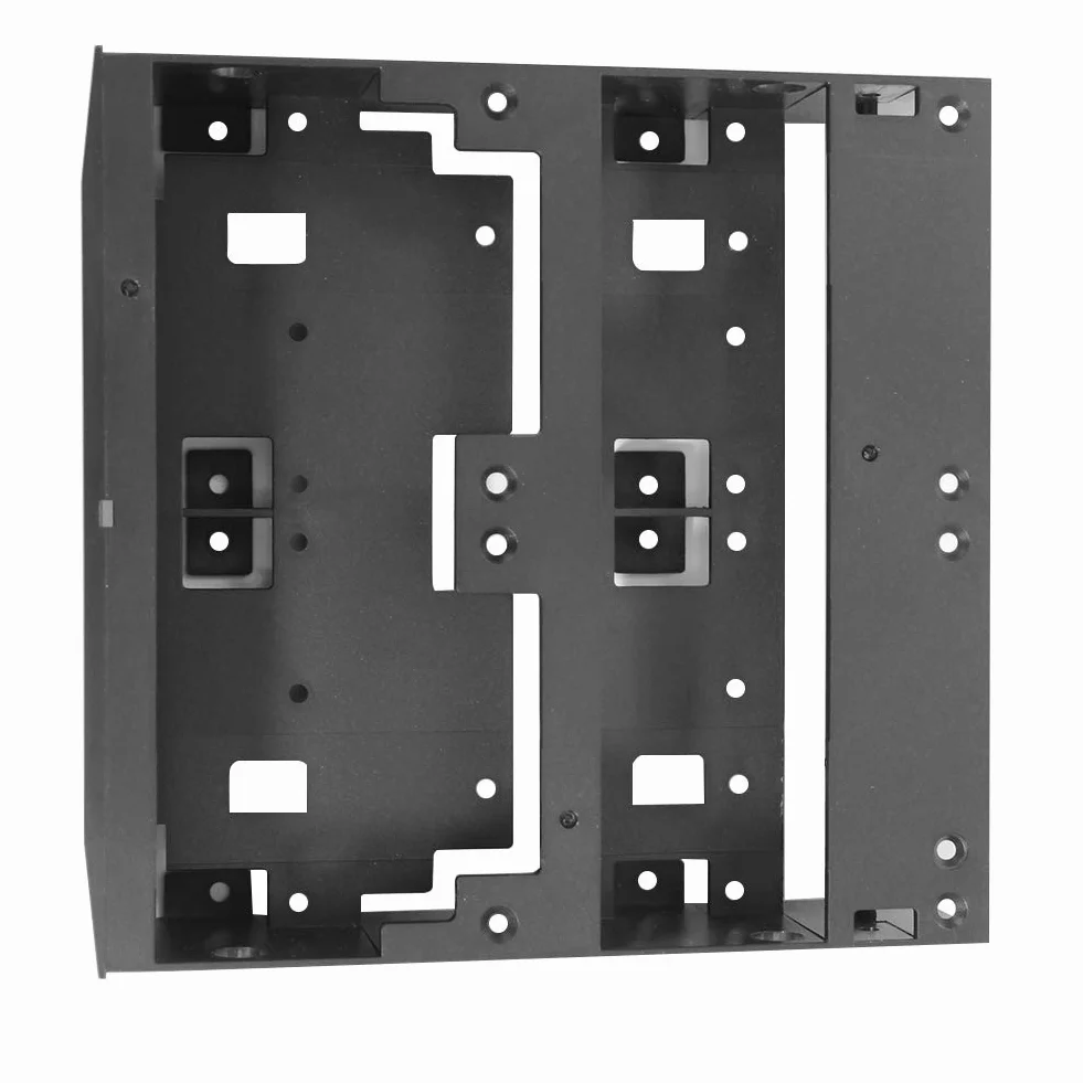 Oimaster Adapter Zatoki 5,25 do 4x2,5 12,7 mm SATA 2nd SSD HDD Caddy Czarny