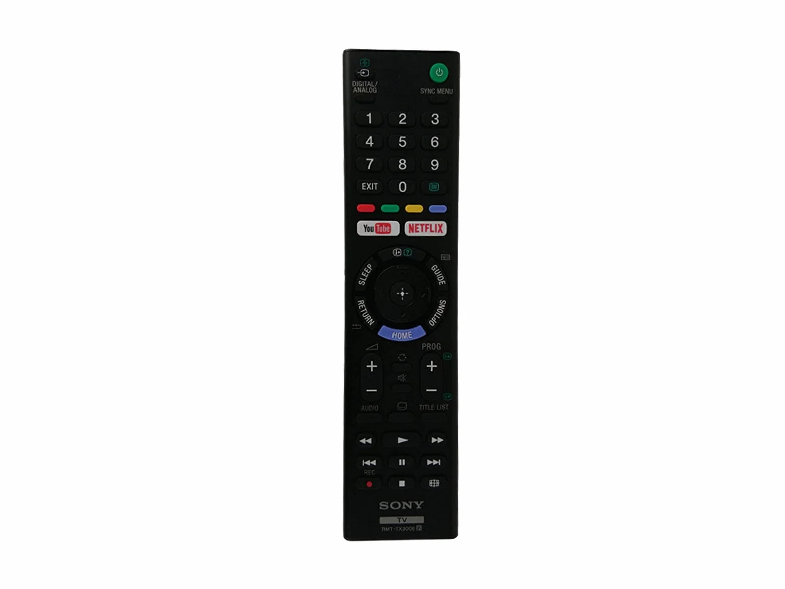 Sony RMT-TX300E Pilot Zdalnego Sterowania, Czarny, 1 Sztuka