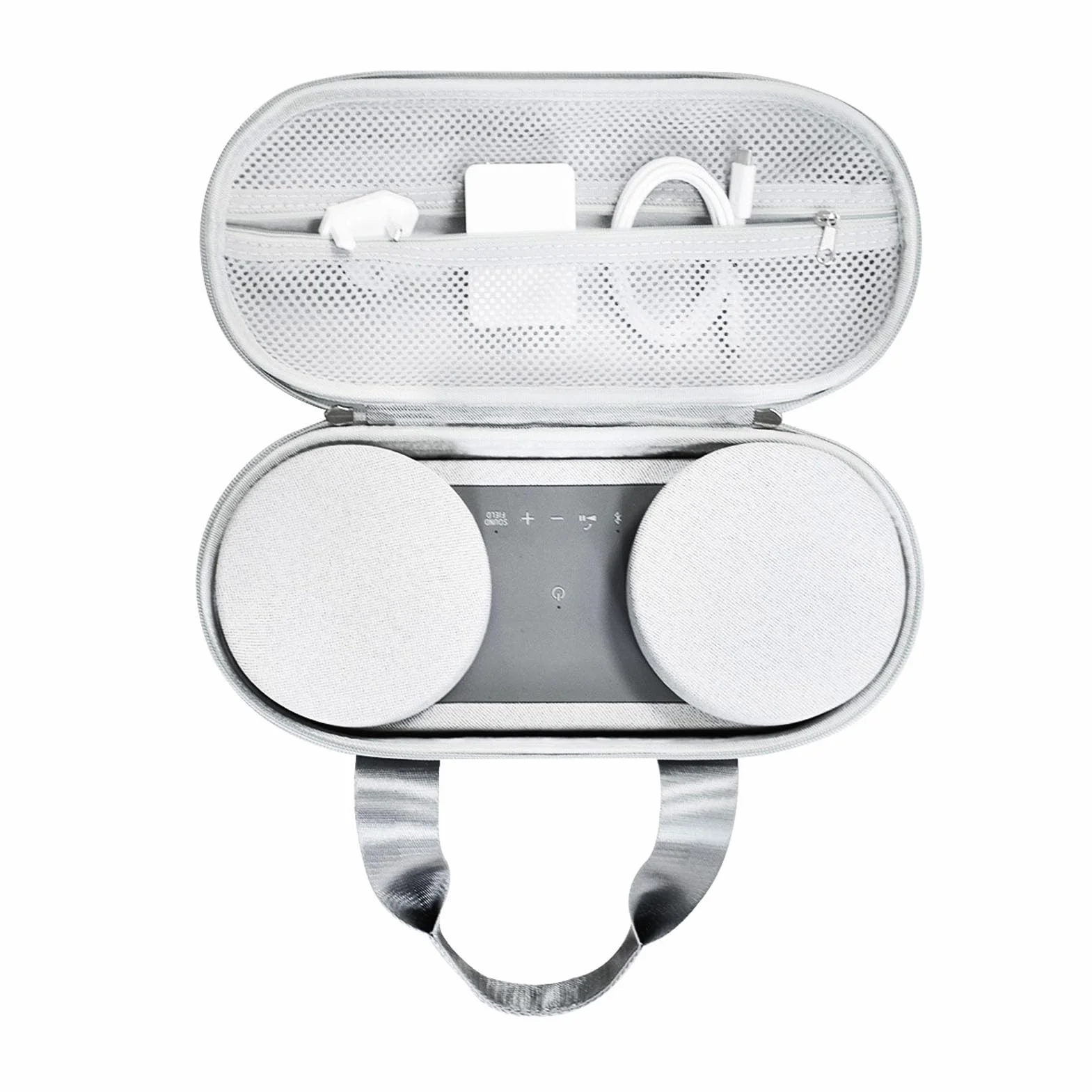 Etui na głośnik Bluetooth Odporna na wstrząsy wodoodporna torba ochronna na twarda torba podróżna do głośnika HT AX7 Nylon EVA materiał 33x18x14cm